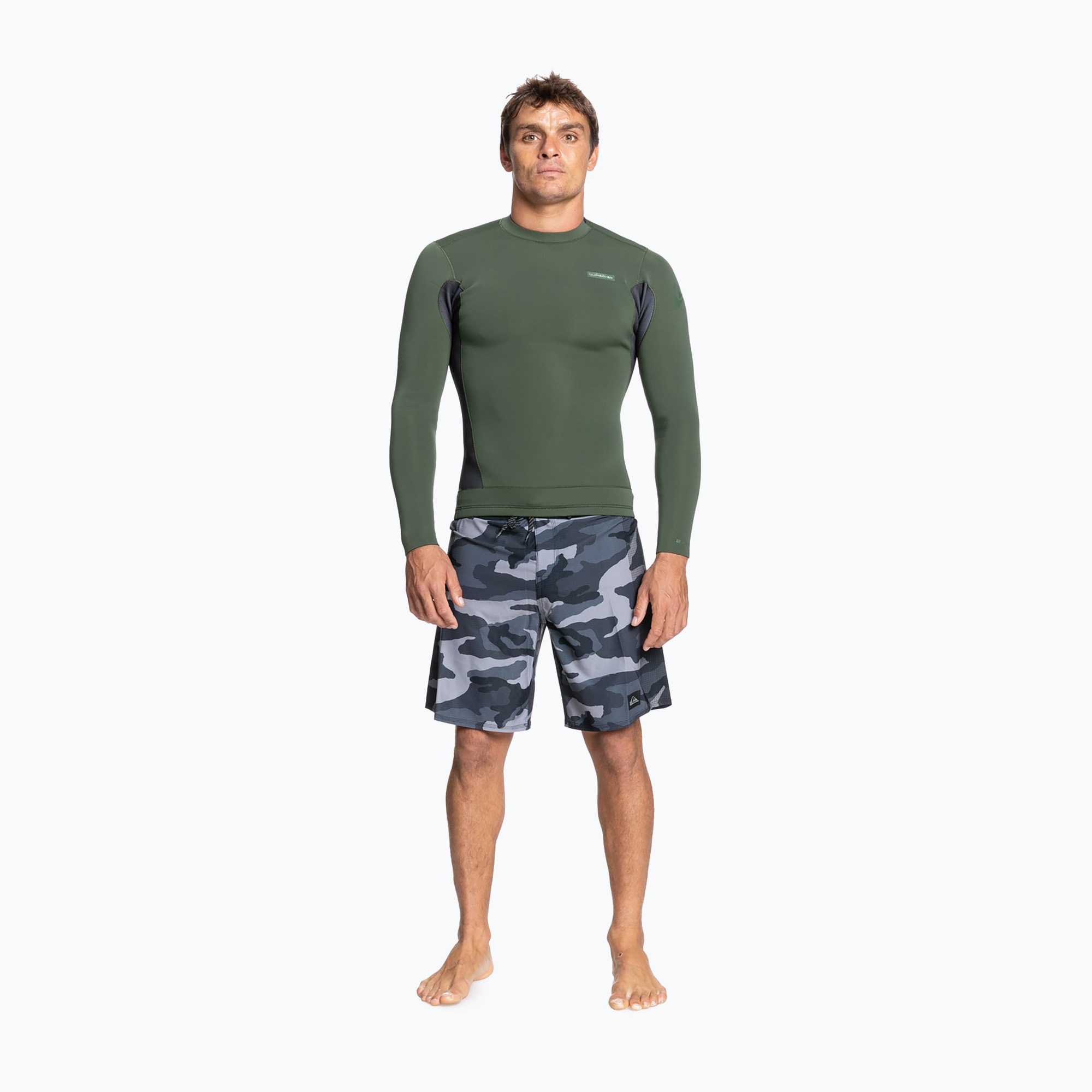 Quiksilver Everyday Sessions 2 mm pánske neoprénové tričko zelené EQYW803041 (Everyday Sessions 2 mm EQYW803041-CQY0)