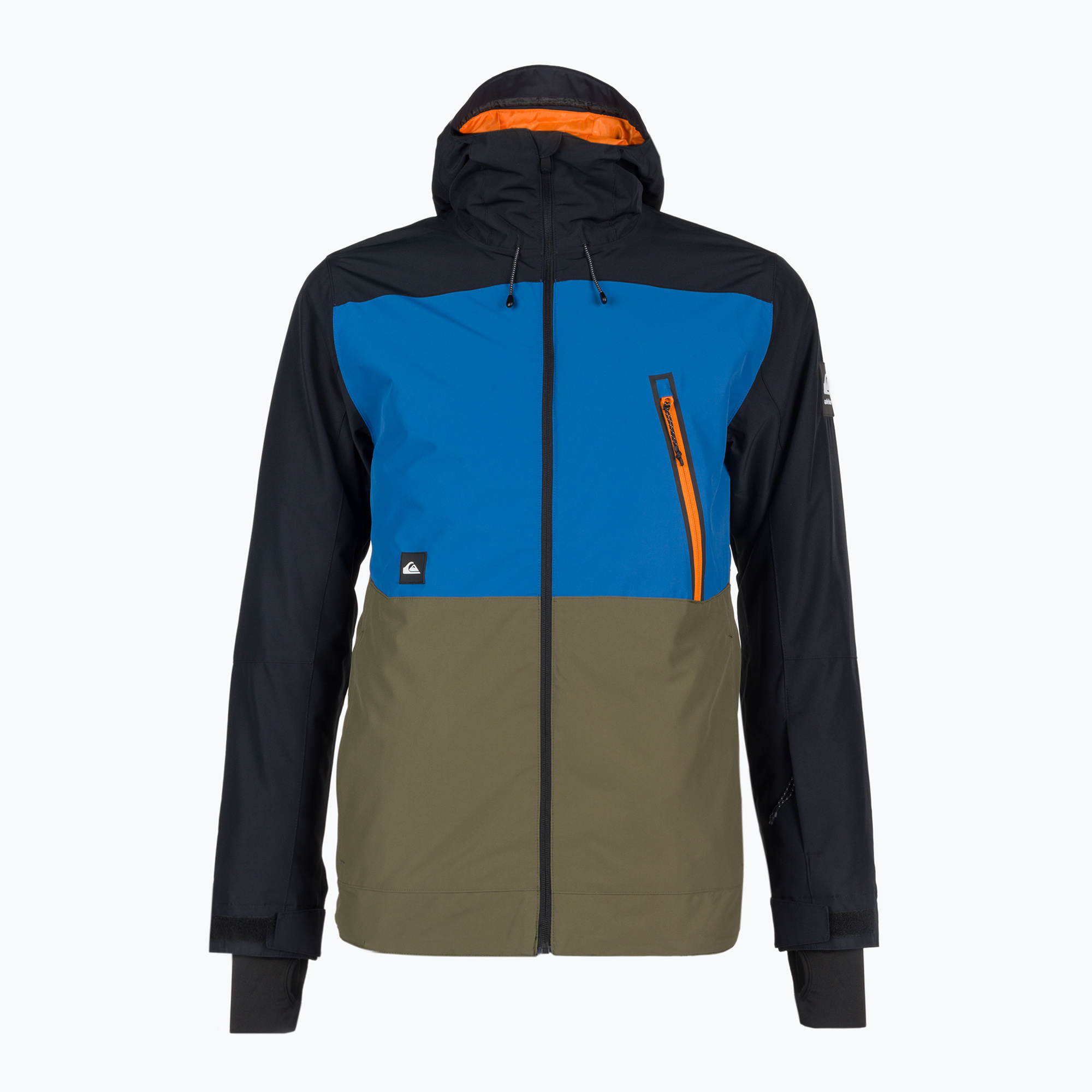 Pánska snowboardová bunda Quiksilver Sycamore čierno-modrá EQYTJ3335 (Sycamore EQYTJ03335-KVJ0)