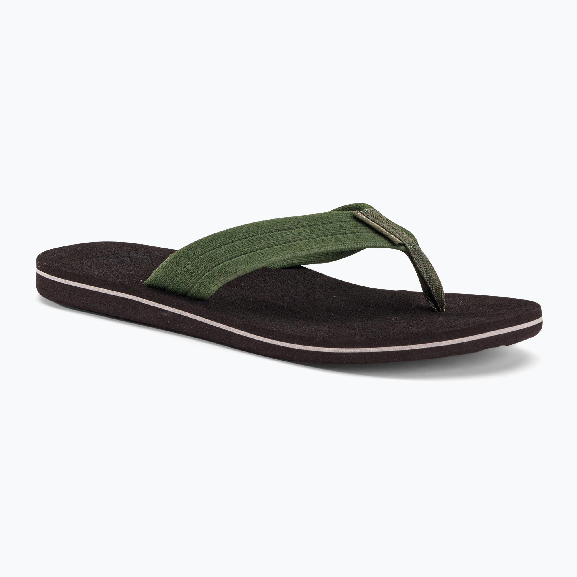 Quiksilver pánske žabky Molokai Layback Textured brown AQYL101266 (Molokai Layback Textured AQYL101266-XCCG)