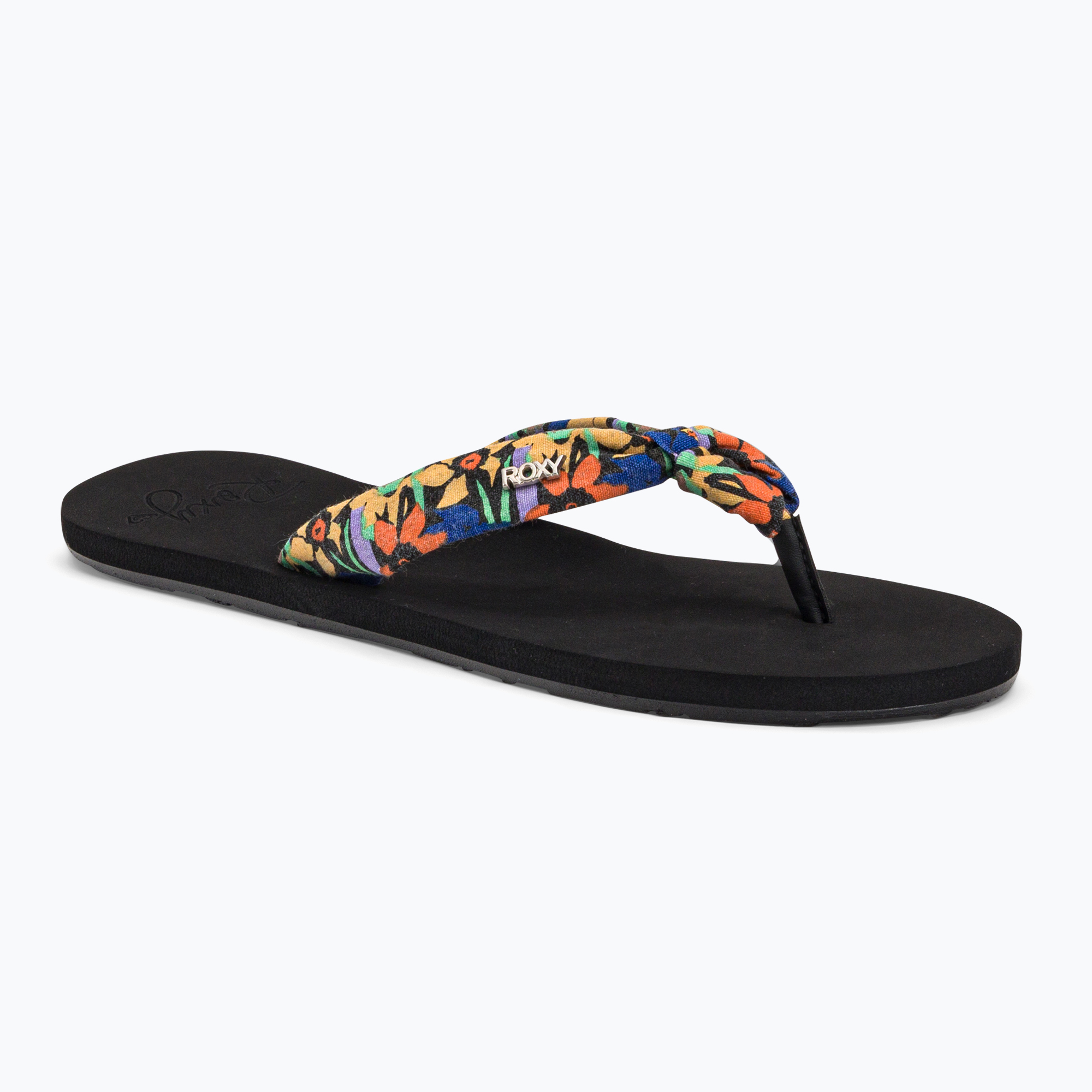 Dámske žabky ROXY Paia IV 2021 black print (Paia IV ARJL100954-BPT)