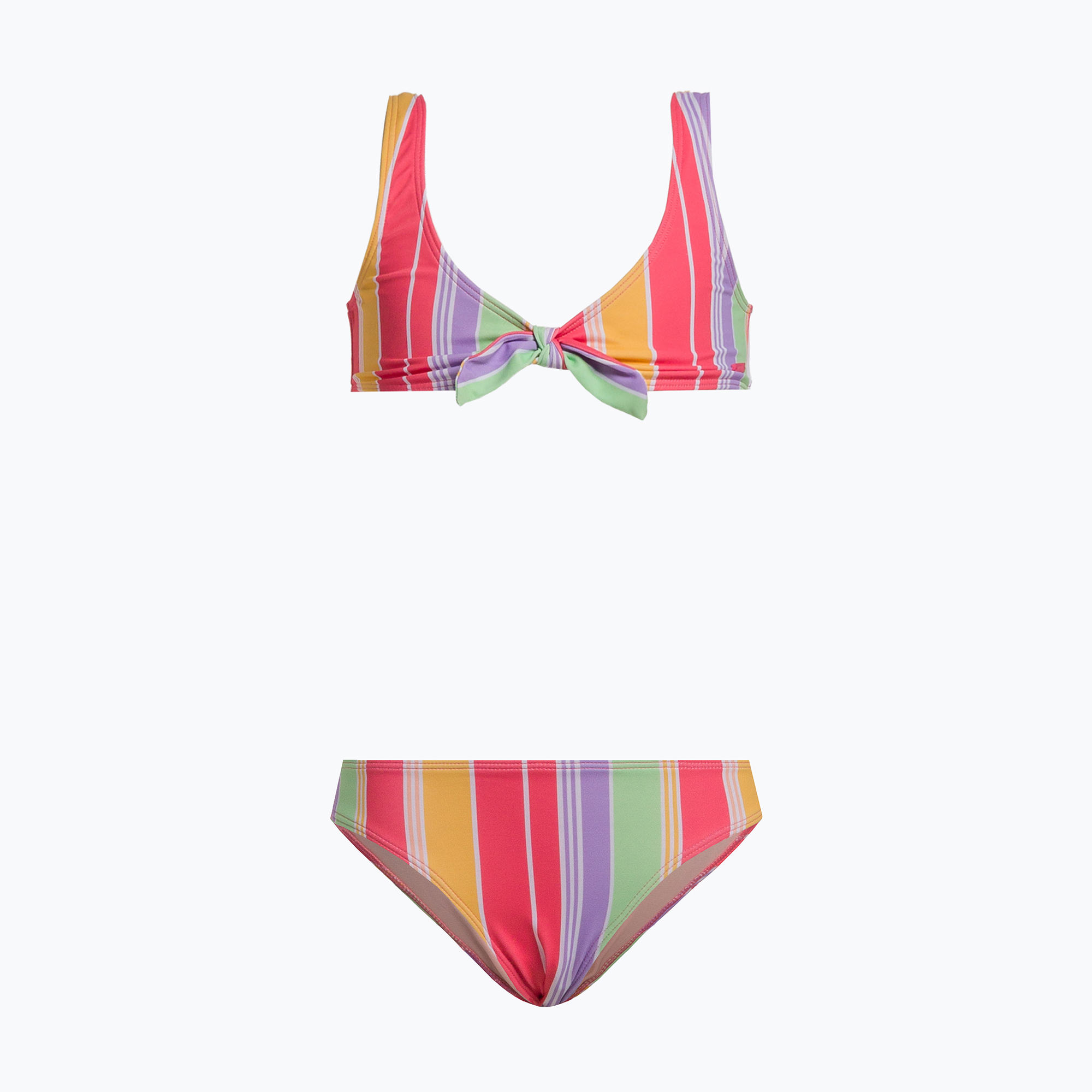 Detské dvojdielne plavky ROXY Ocean Treasure Bralette Set 2021 sunkissed coral salty sunset (Ocean Treasure Bralette Set ERGX203484)