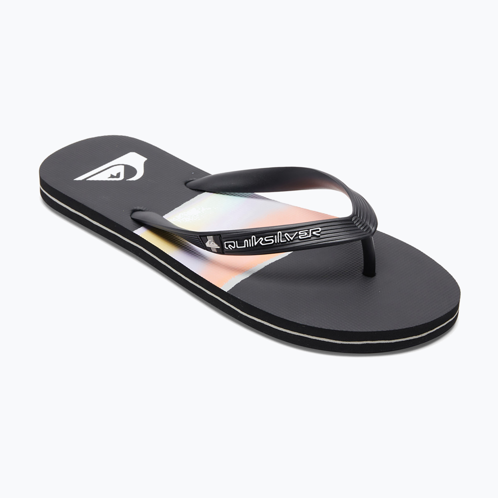Pánske žabky Quiksilver Molokai Airbrushed black AQYL101317