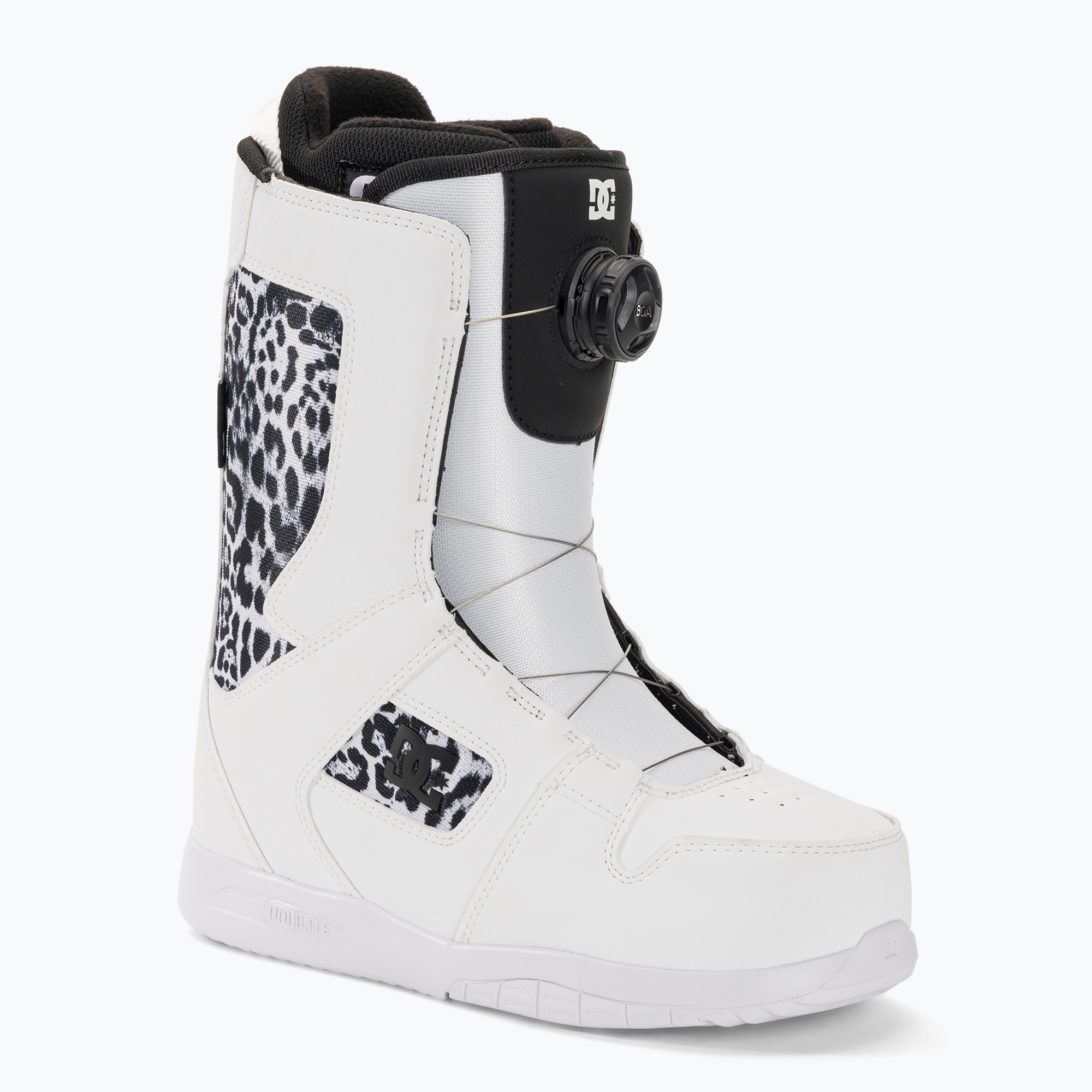 Dámske topánky na snowboard DC Phase Boa white/black print