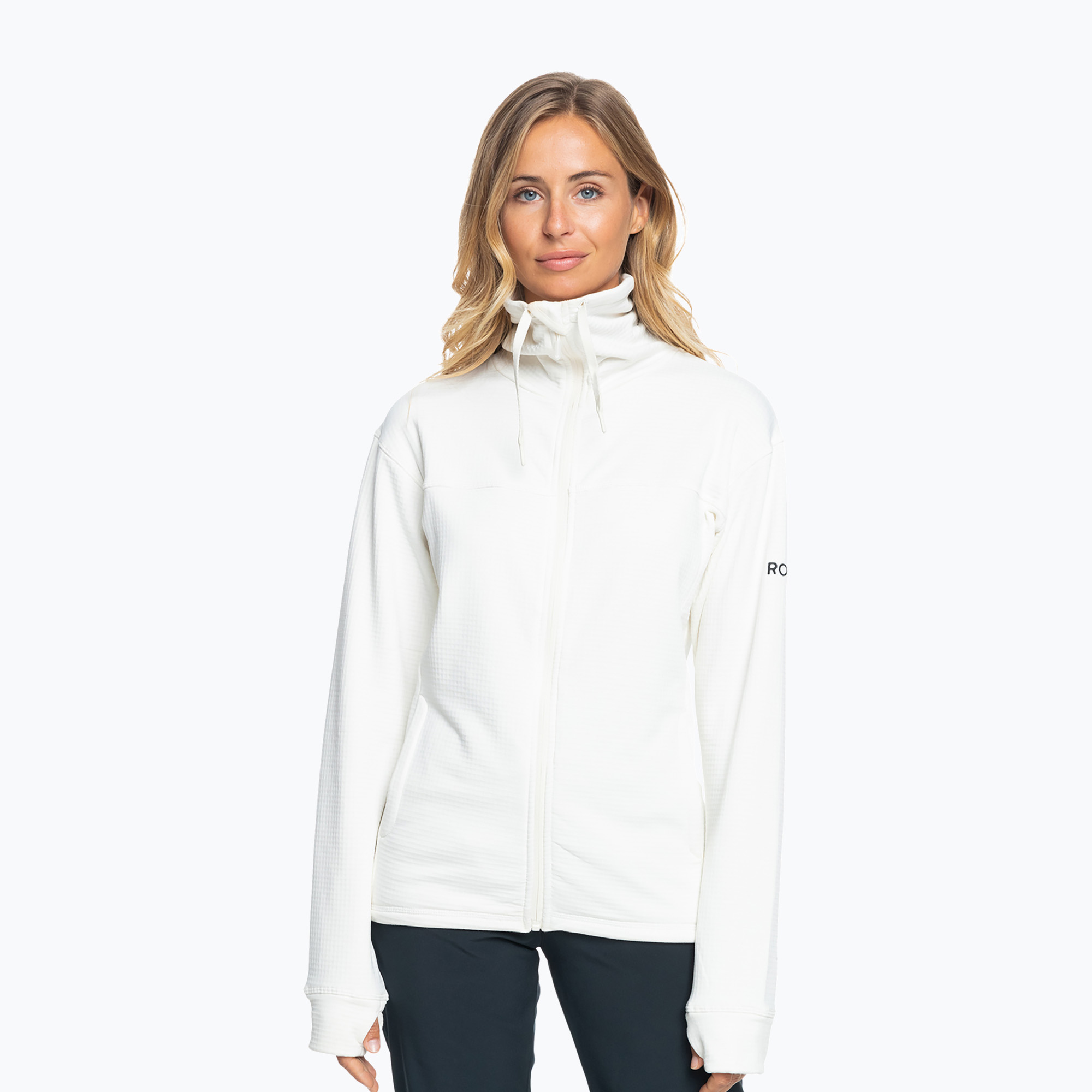 Dámska mikina ROXY Vertere Full Zip egret (Vertere Full Zip ERJFT04717)