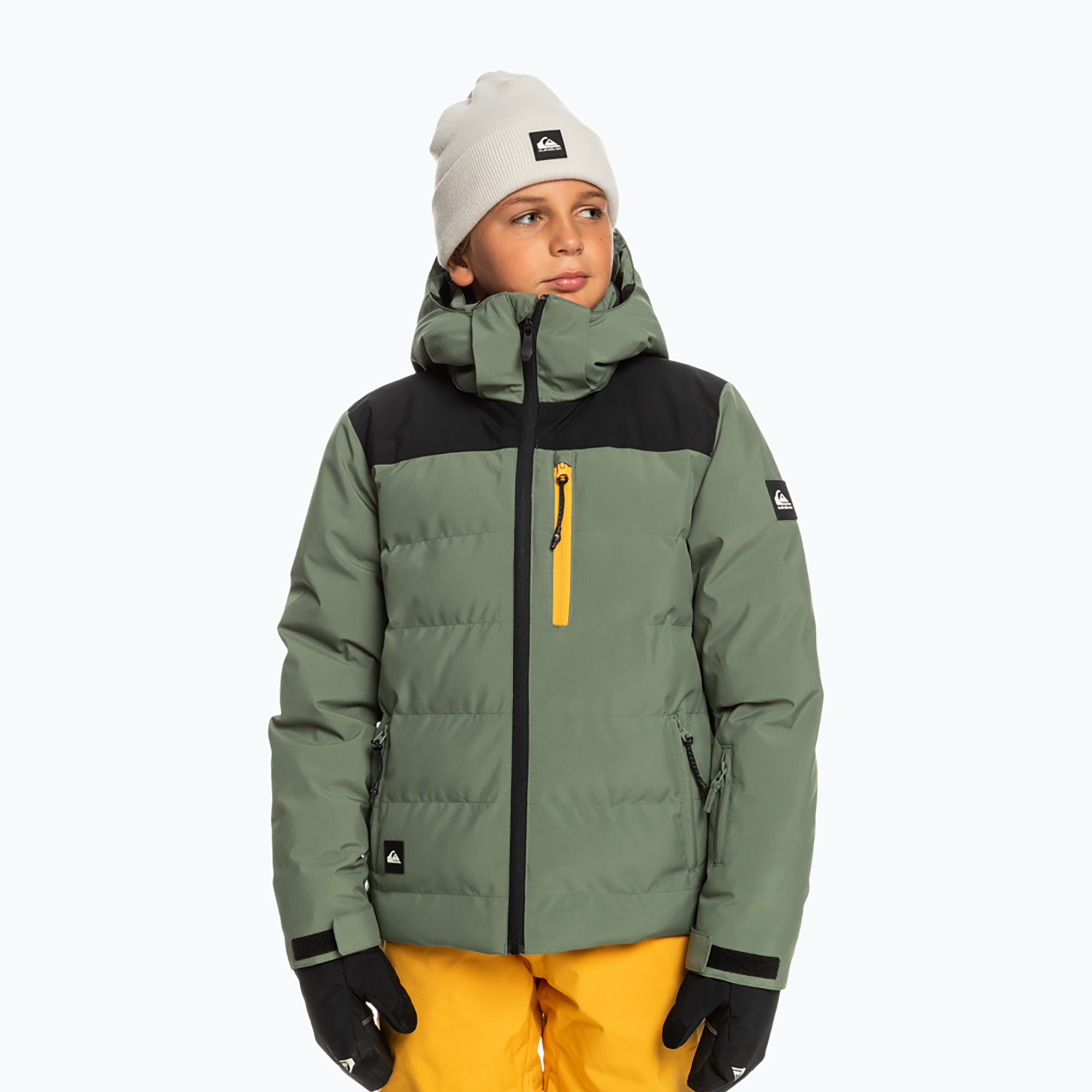 Quiksilver The Edge Youth snowboardová bunda s vavrínovým vencom (The Edge Youth EQBTJ03166-GNB0)