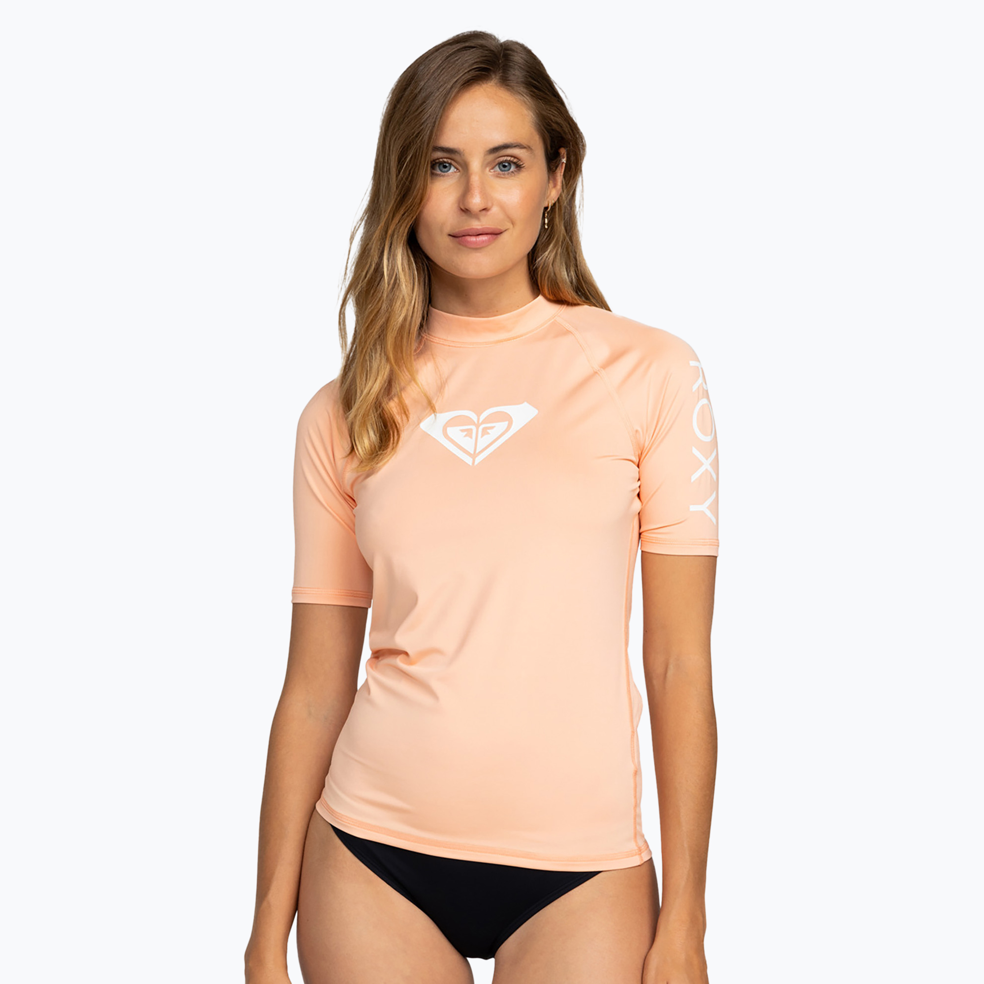 Dámske tričko na plávanie ROXY Whole Hearted salmon (Whole Hearted ERJWR03548)