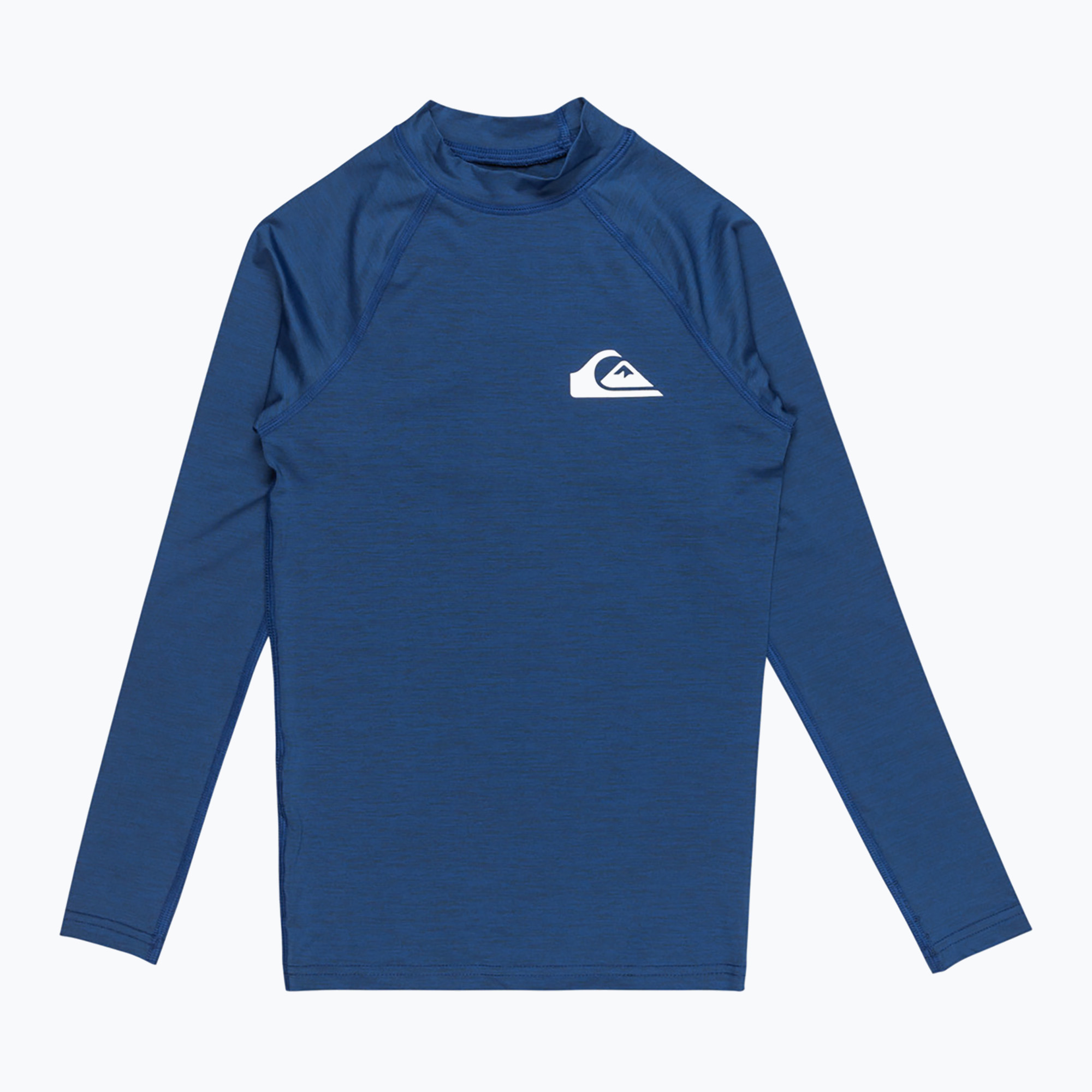 Detský longsleeve na plávanie Quiksilver Everyday UPF50 monaco blue heather (Everyday UPF50 AQBWR03065-BYCH)