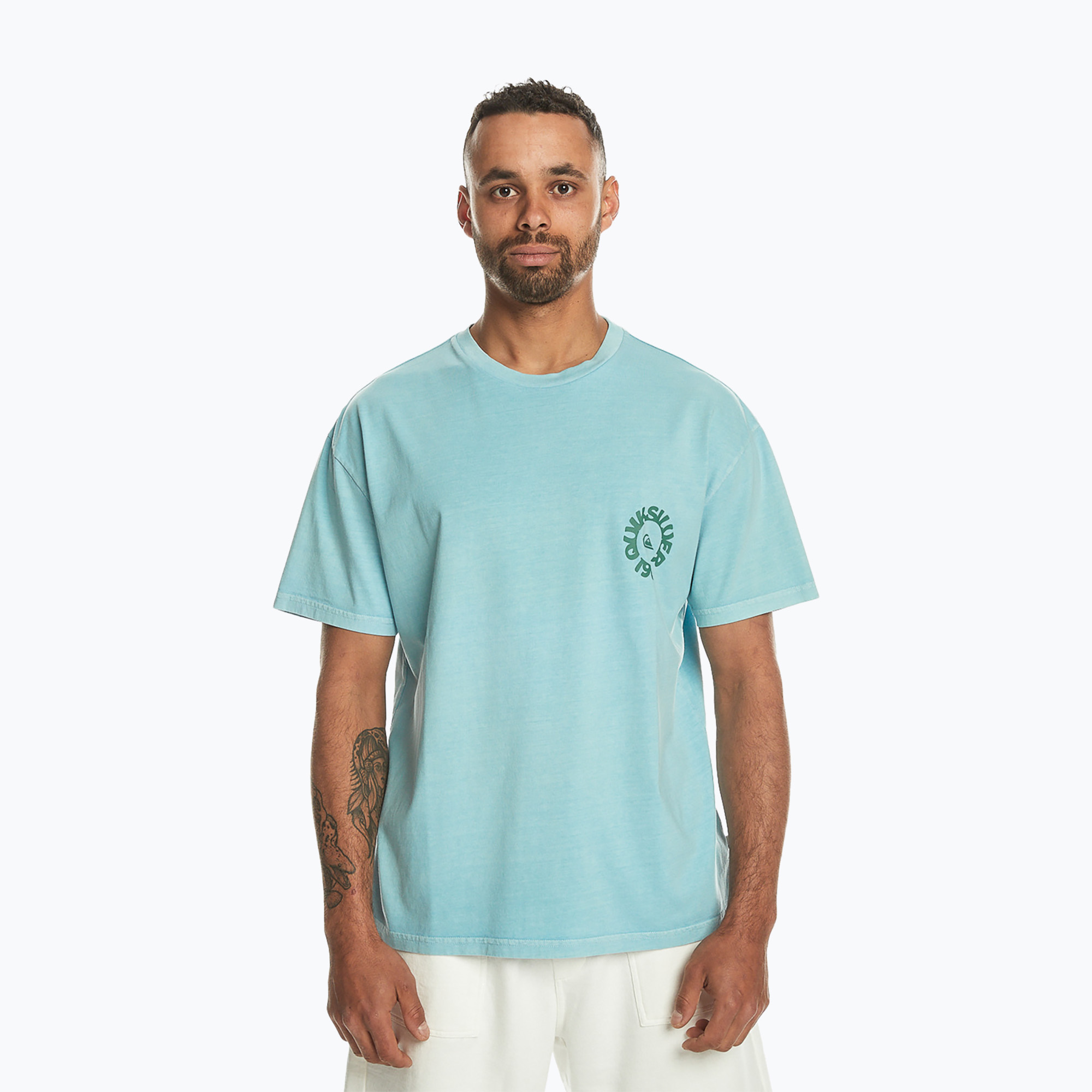 Pánske tričko Quiksilver No Water Sukcs blue fog (No Water Sukcs EQYZT07620-BGJ0)