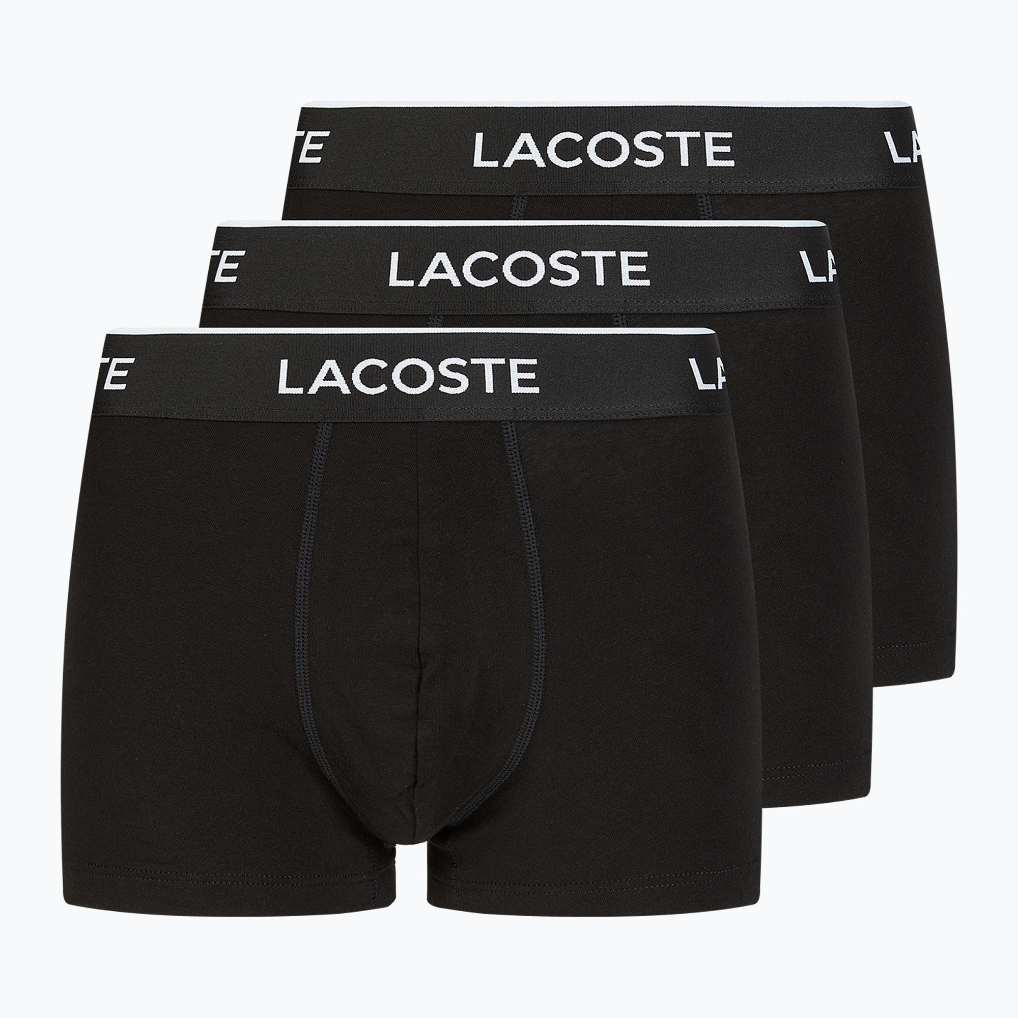 Boxerky Lacoste 5H3389 031 3 páry čierne (5H3389 031)