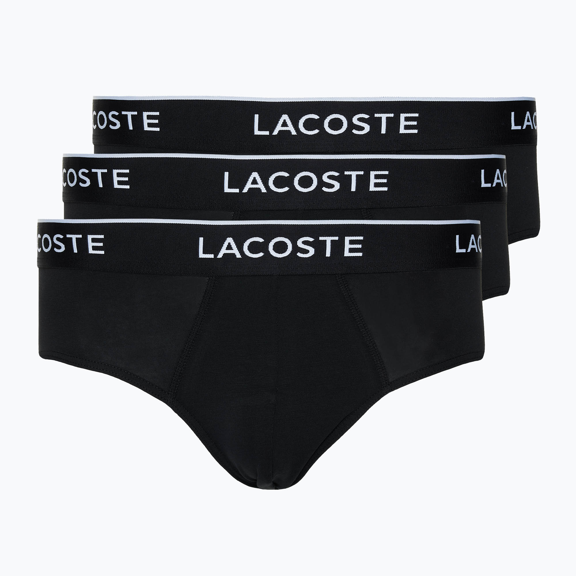 Pánske slipy Lacoste 8H3472 3 páry black (8H3472)