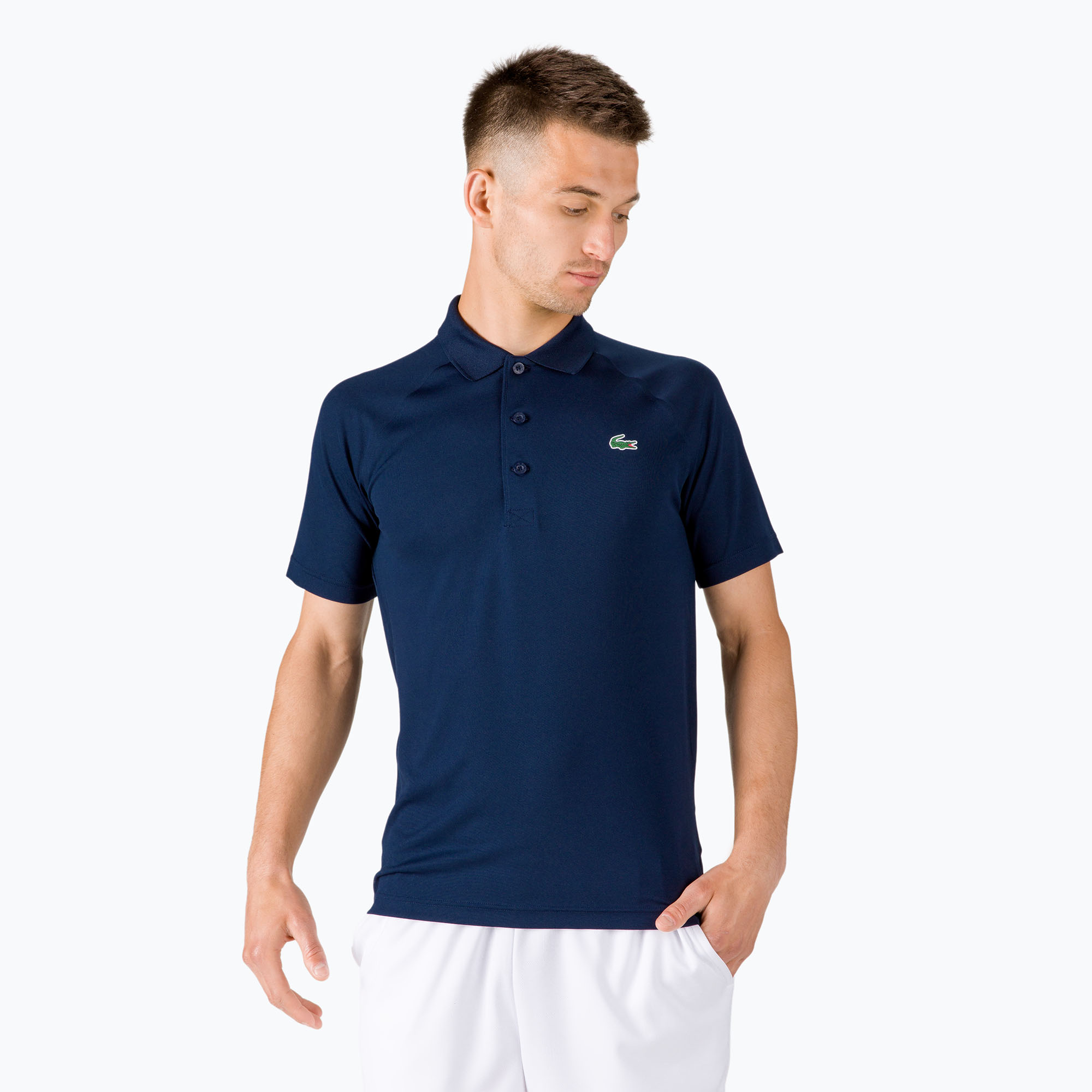 Lacoste pánske tenisové polo tričko modré DH3201 (DH3201)