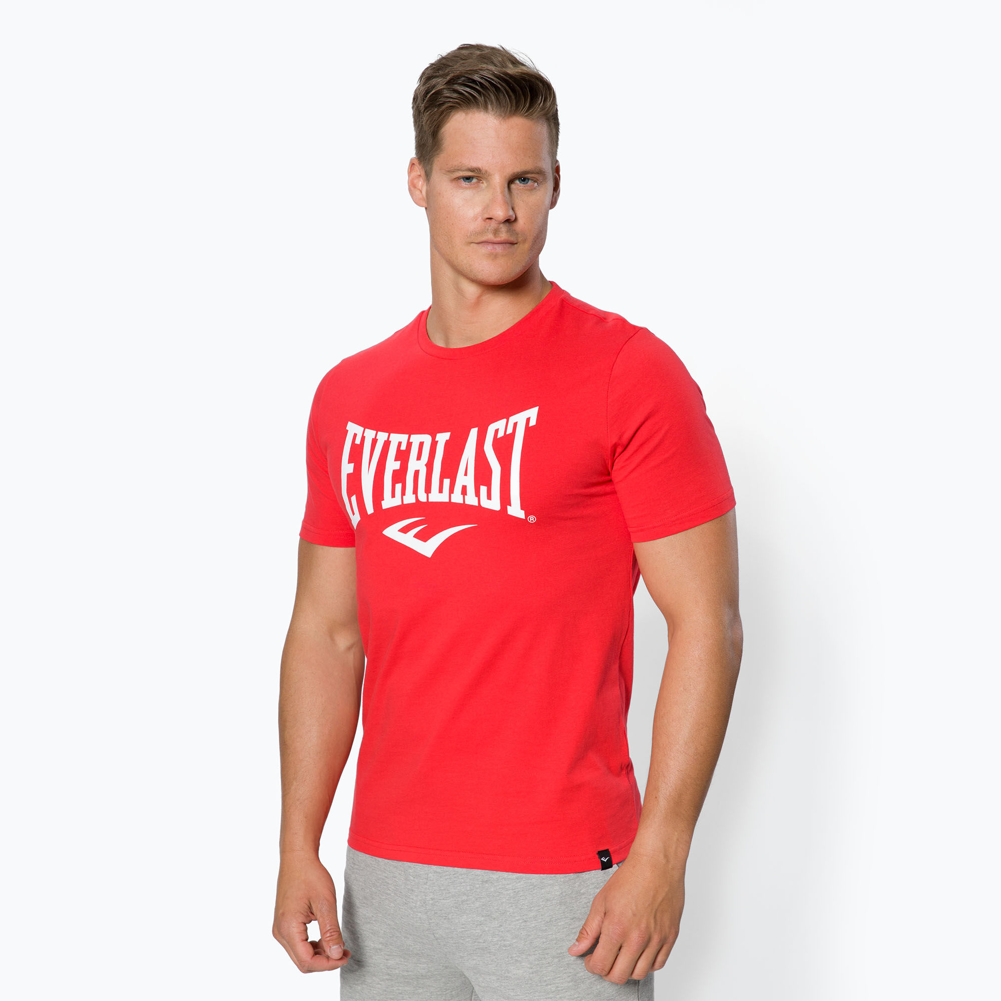 EVERLAST pánske tréningové tričko Russel red 807580-60