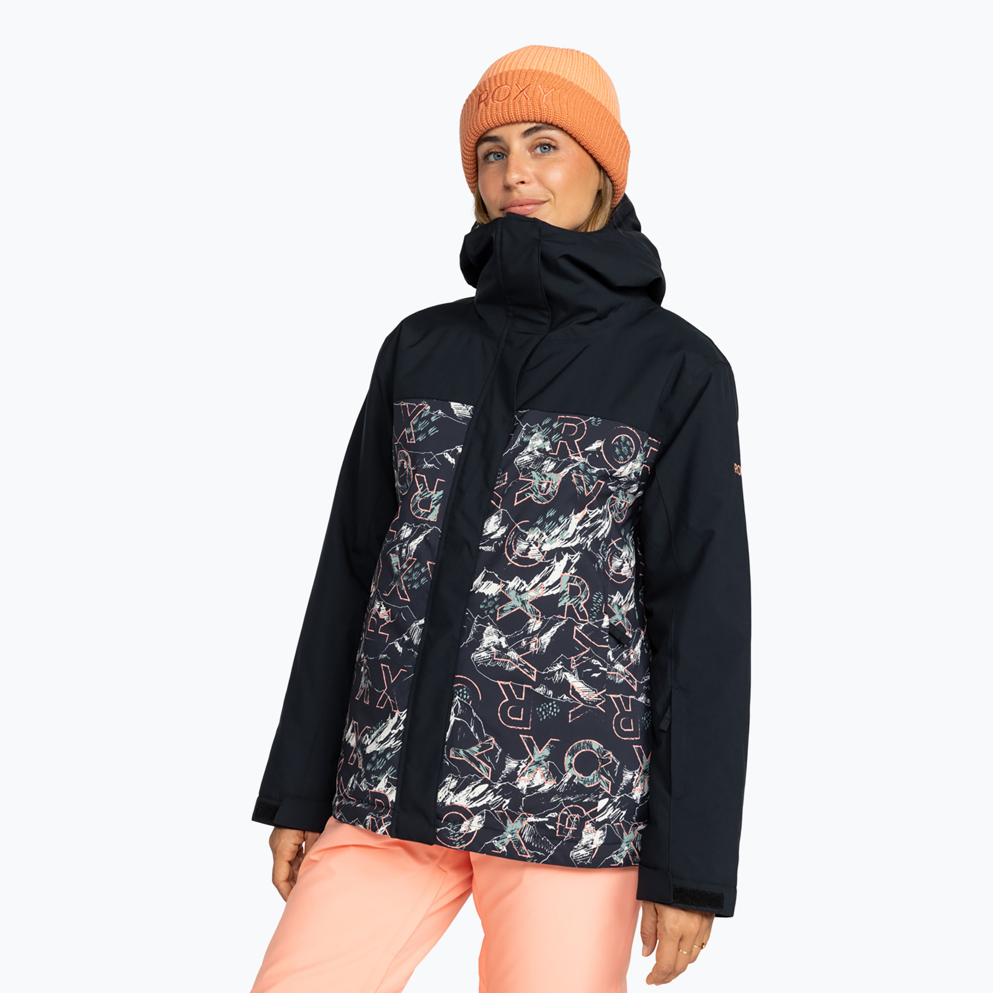 Dámska snowboardová bunda ROXY Galaxy true black roxy summit