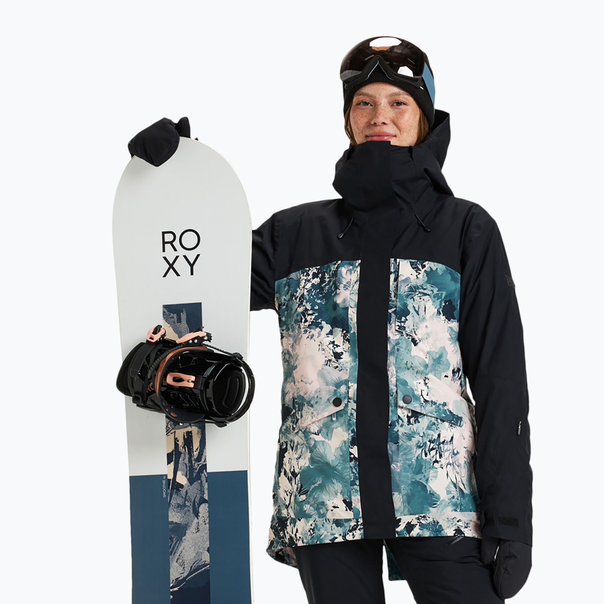Dámska snowboardová bunda ROXY Gore-Tex Glade sea pine dreamy obrázok