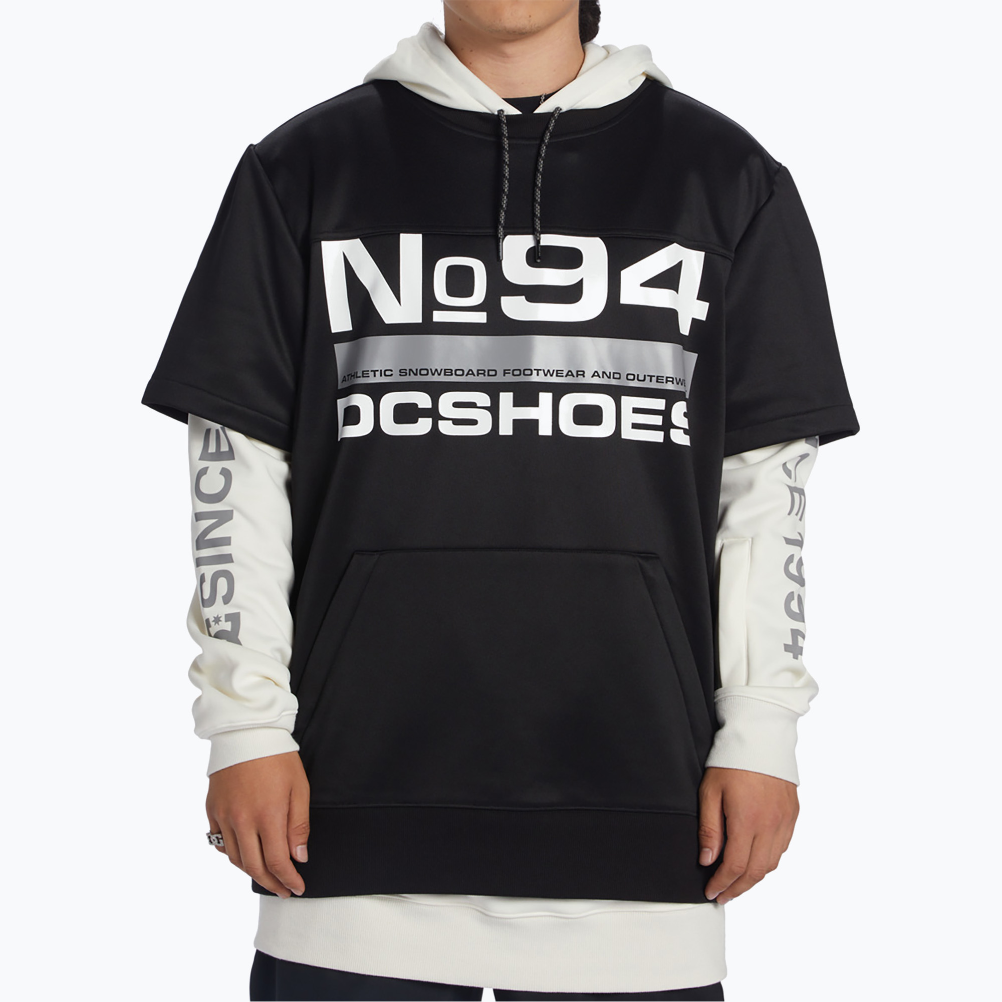 Pánska snowboardová mikina DC Dryden black (Dryden ADYFT03411-KVJ0)