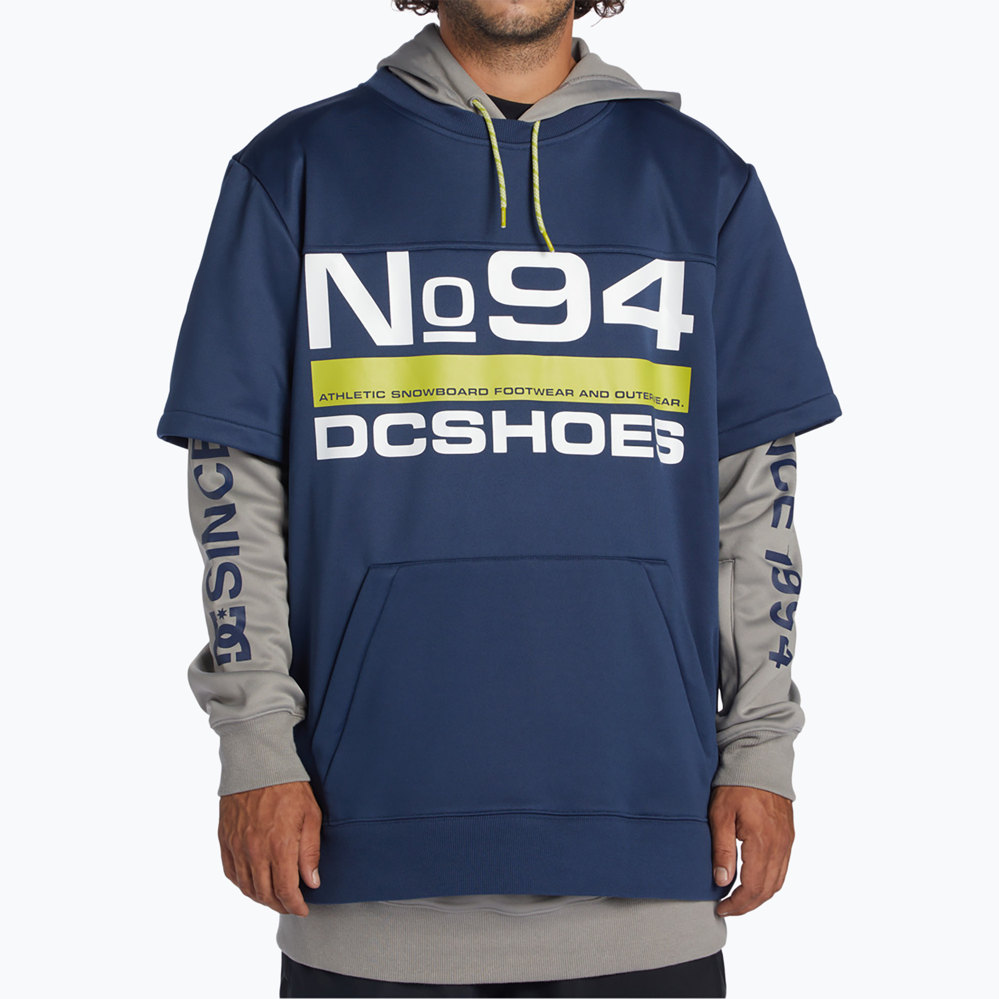 Pánska snowboardová mikina DC Dryden dress blues (Dryden ADYFT03411-BTK0)