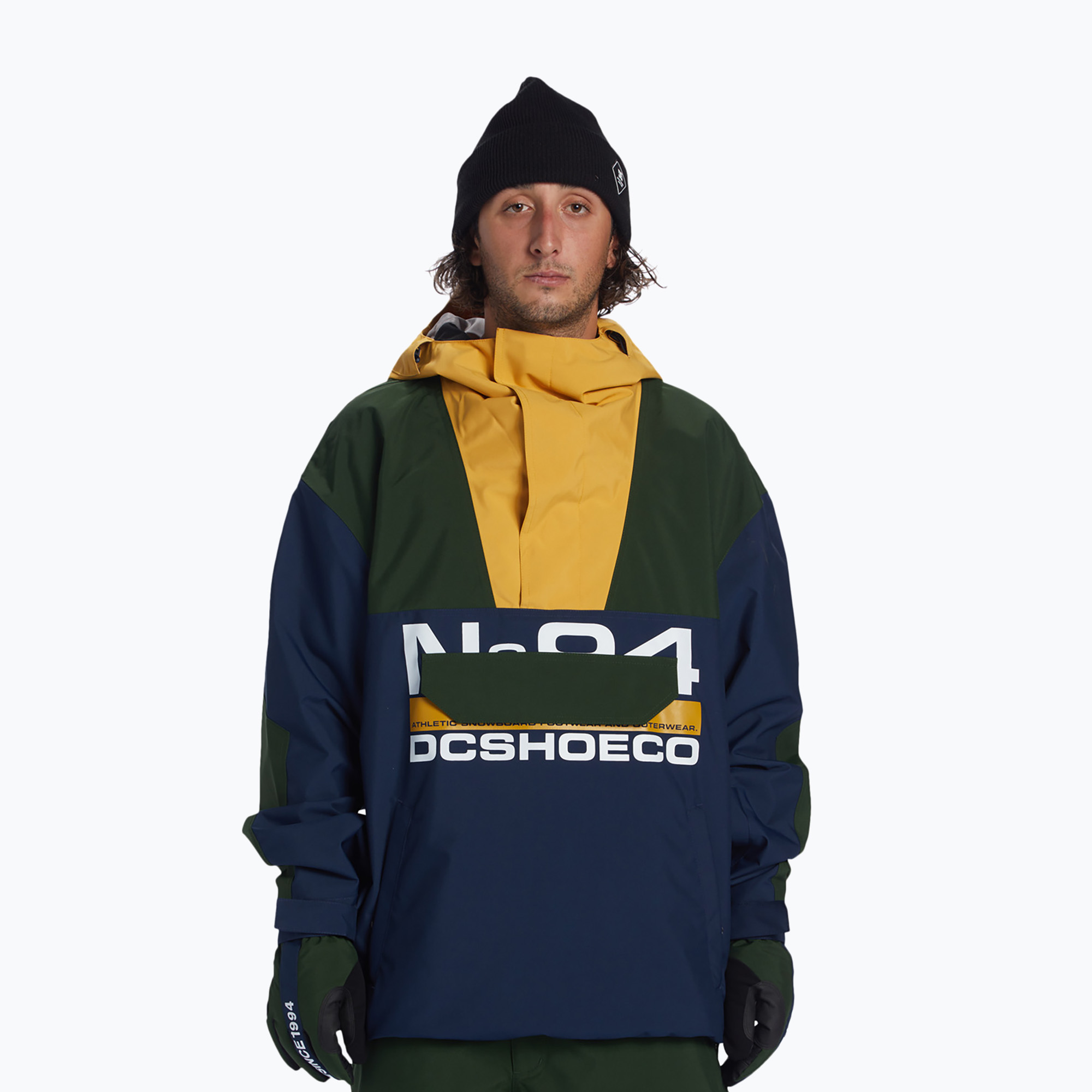 Pánska snowboardová bunda DC DC-43 Anorak dress blues (DC-43 Anorak ADYTJ03077-BTK0)