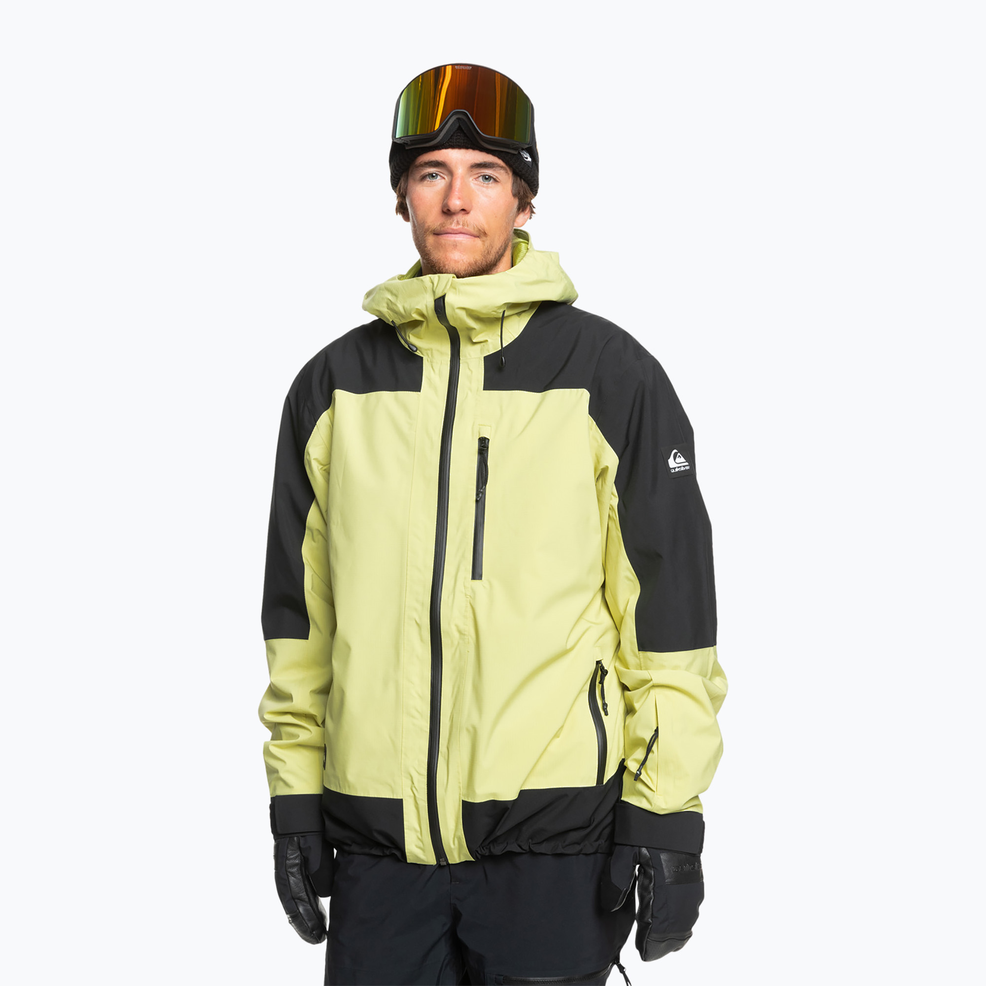 Pánska snowboardová bunda Quiksilver Ultralight 20K zelery green (Ultralight 20K EQYTJ03444-GEL0)
