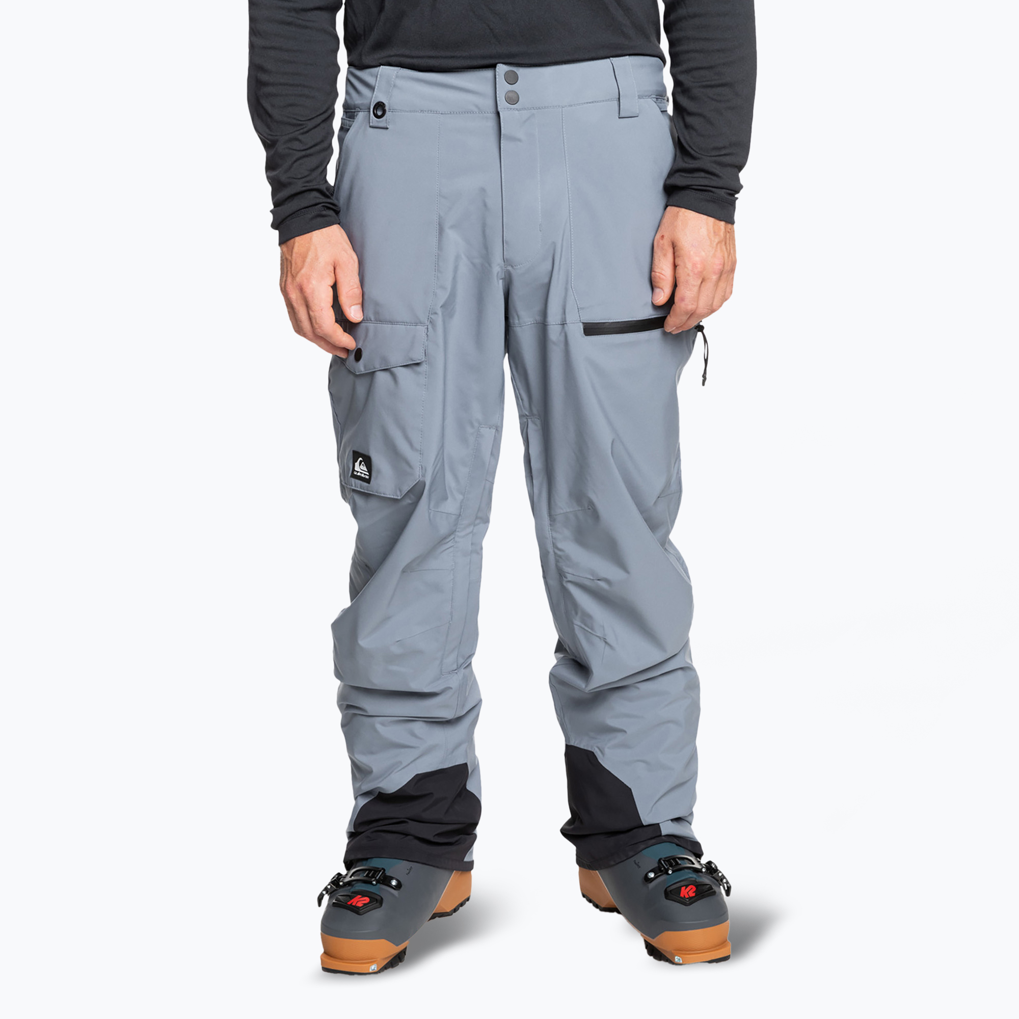 Pánske snowboardové nohavice Quiksilver Utility flint stone (Utility EQYTP03220-SNA0)
