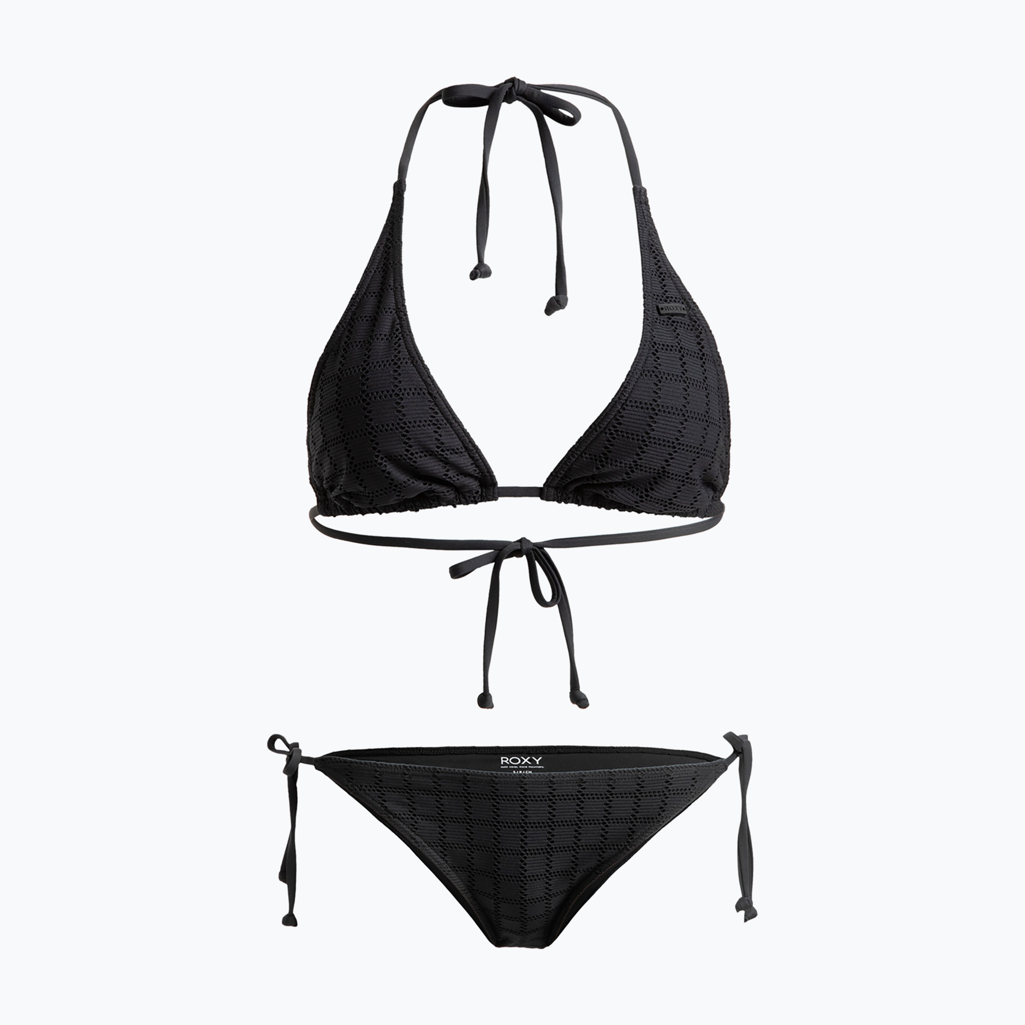 Dámske dvojdielne plavky ROXY Camilo Elongated Tri anthracite (Camilo Elongated Tri ERJX203579-KVJ0)