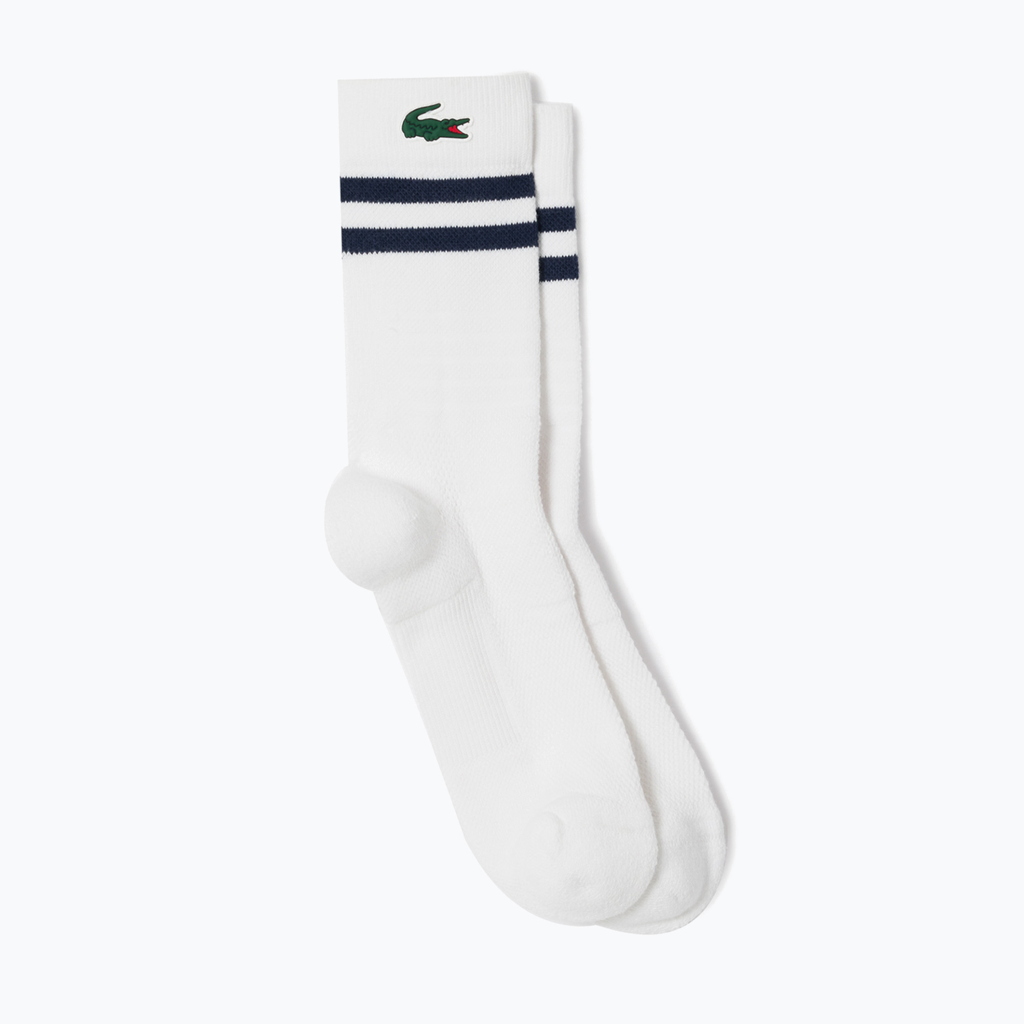 Pánske ponožky Lacoste RA1095 white/navy blue (RA1095)