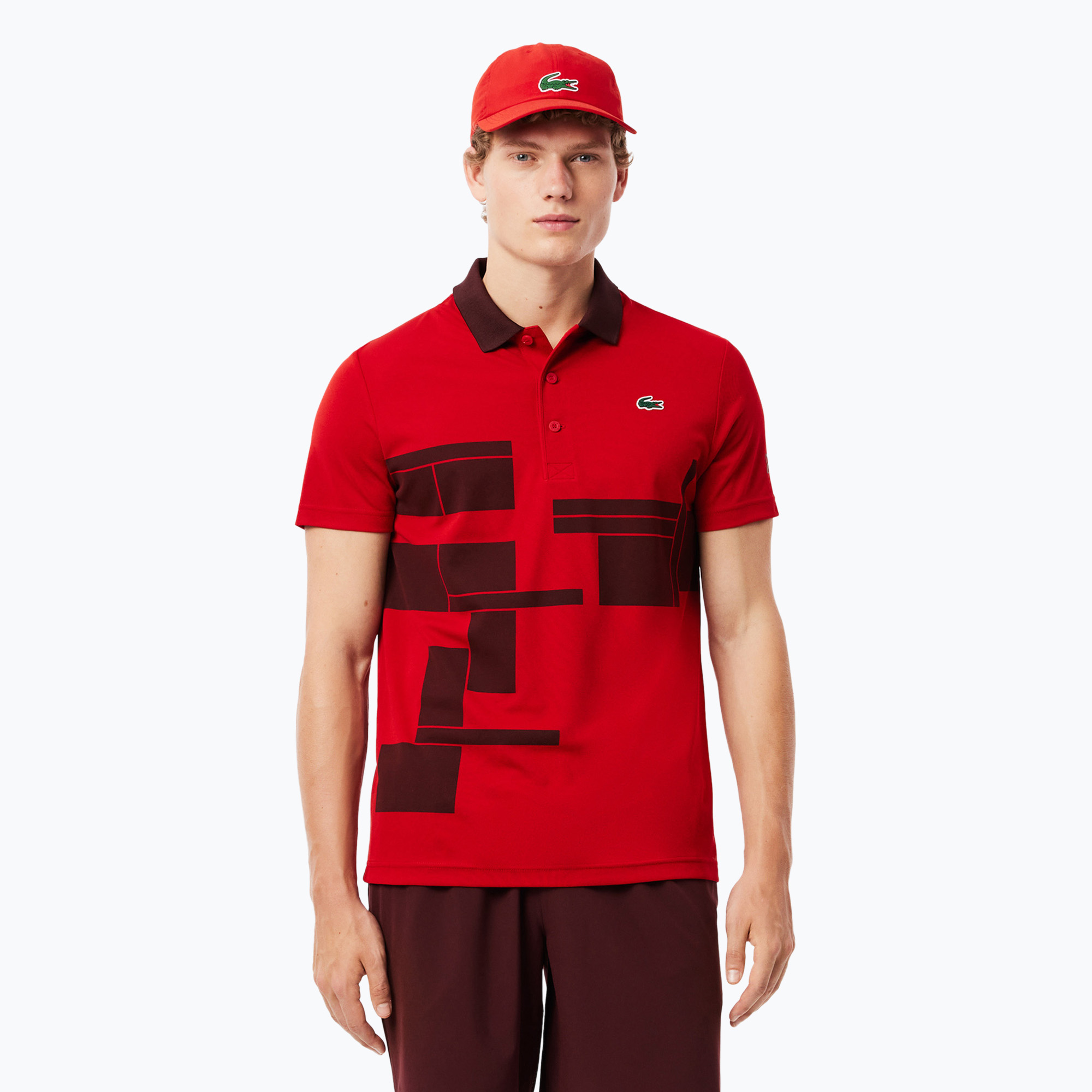 Pánska polokošeľa tenisová Lacoste DH2568 opera/expresso (Polo DH2568)