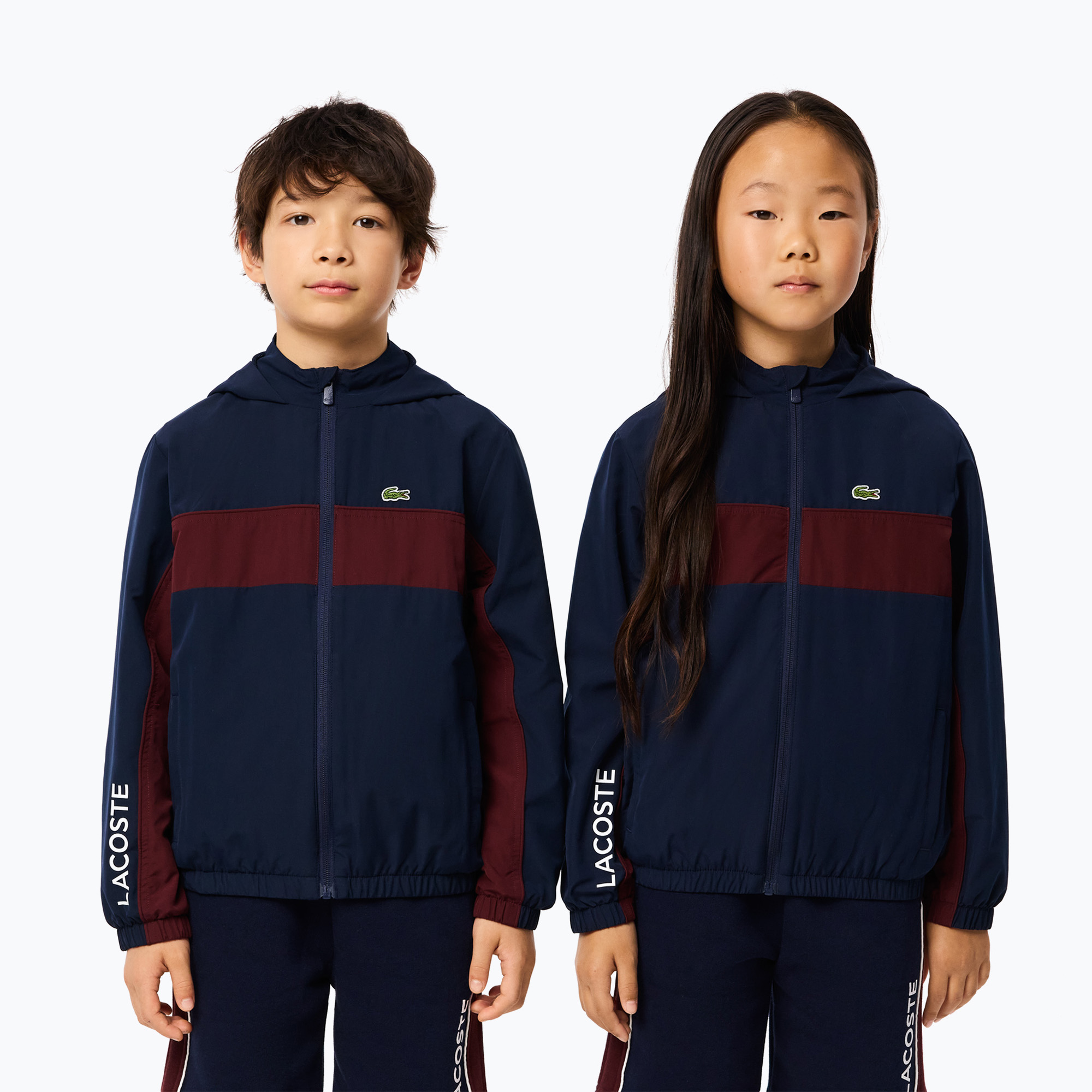 Detská bunda Lacoste BJ2453 navy blue / expresso (BJ2453)