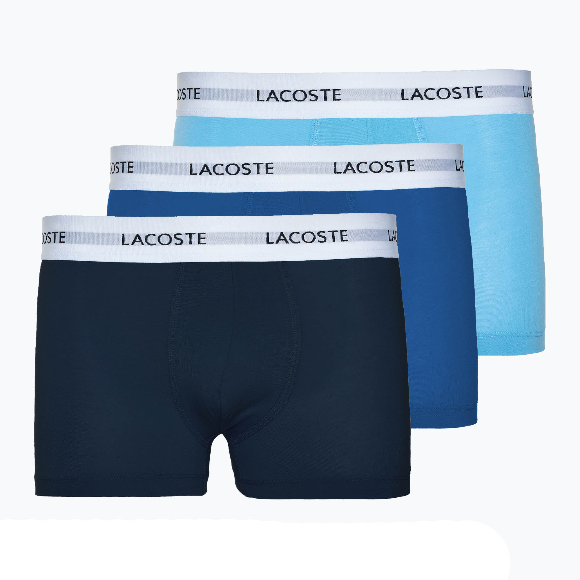 Pánske boxerky Lacoste 5H5150 3 páry globe/argentine blue/navy (5H5150)