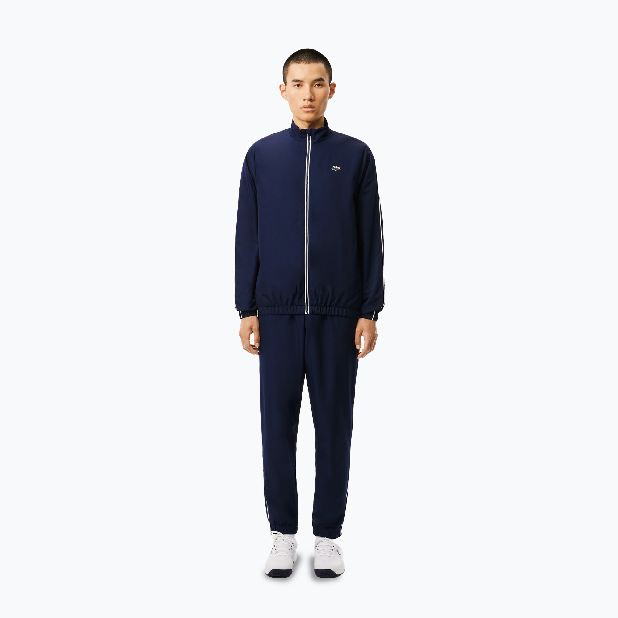 Pánska tepláková súprava Lacoste WH2574 blak/expresso (WH2574)