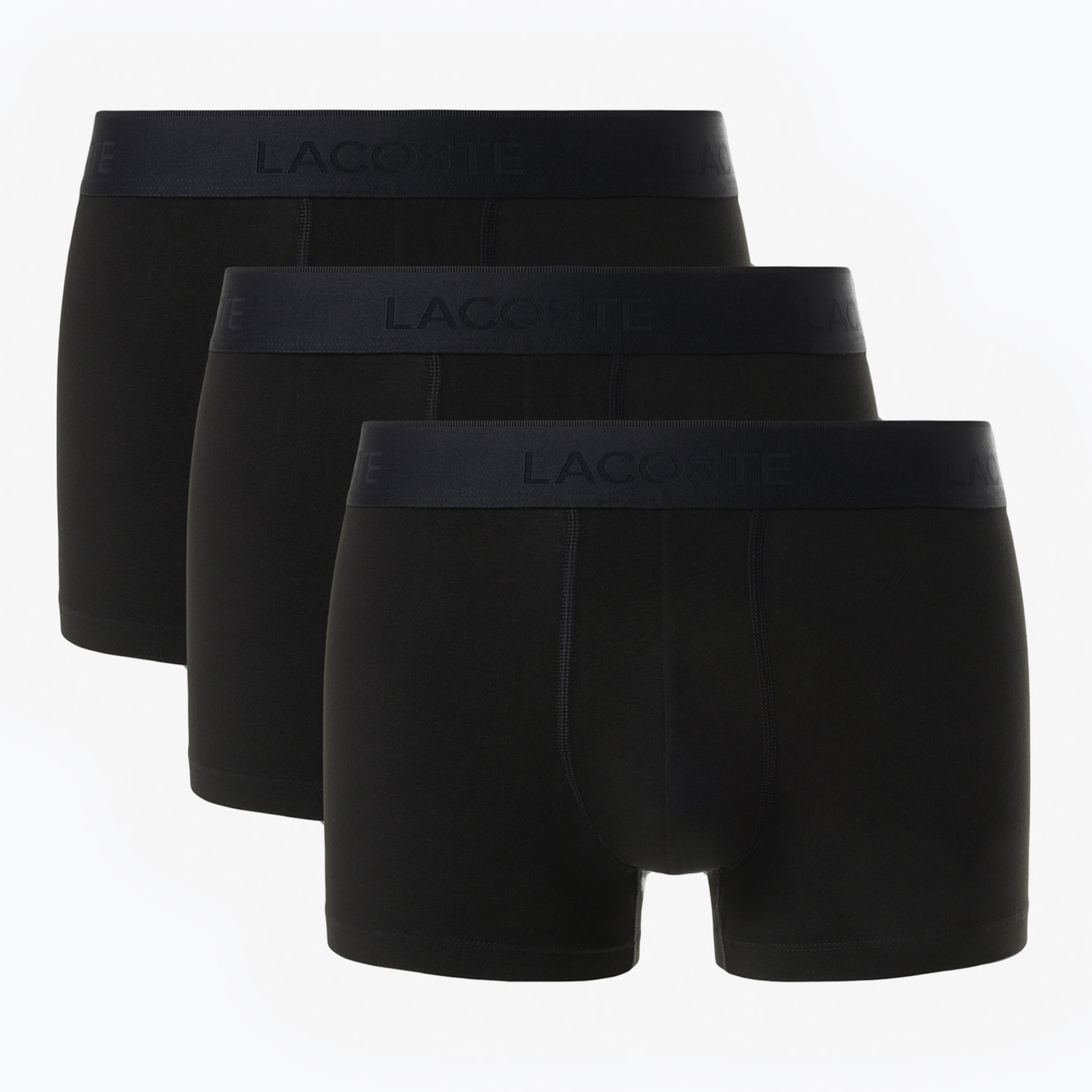 Pánske boxerky Lacoste 5H2402 3-pack black