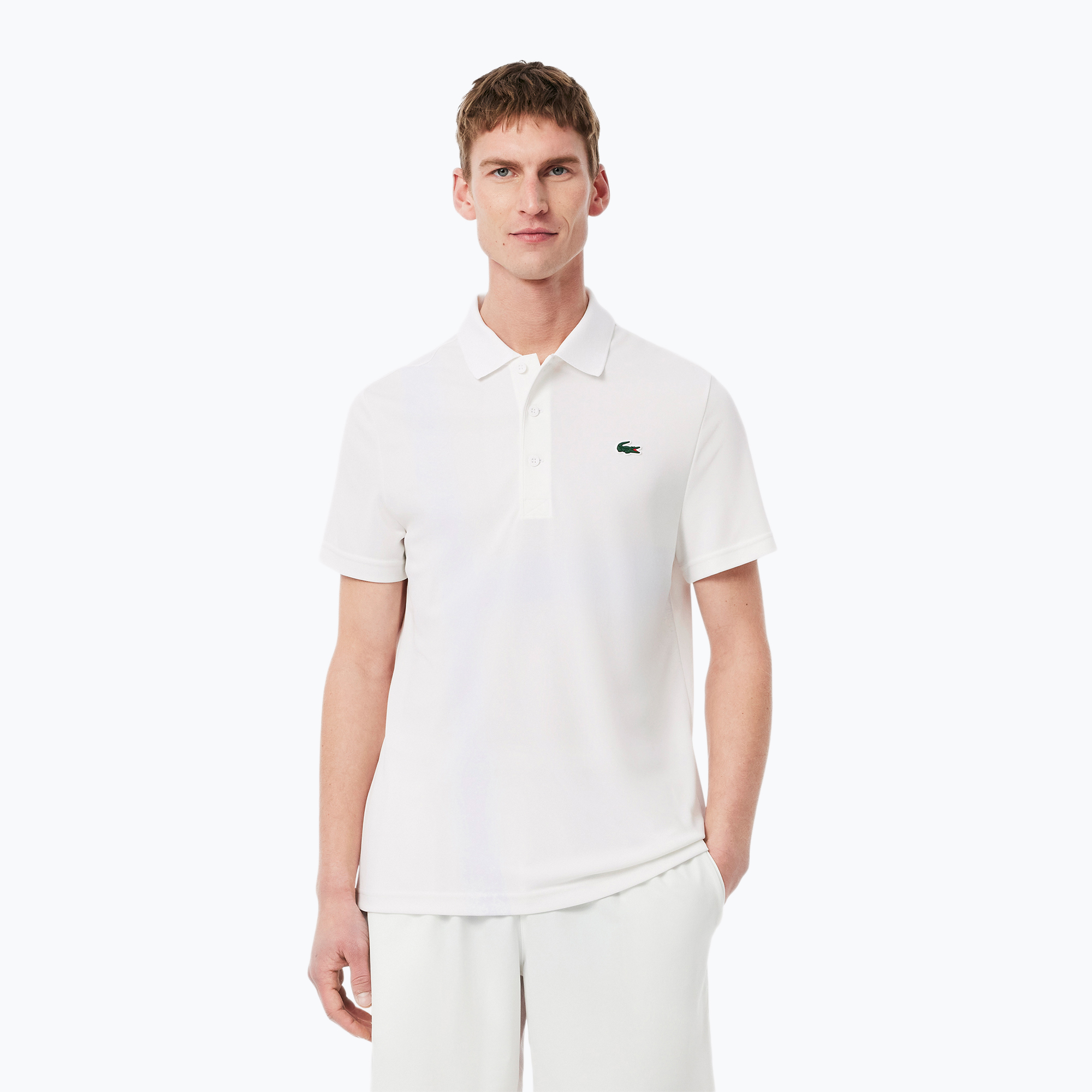 Pánske tenisové tričko Lacoste Polo DH8971 white (Polo DH8971)
