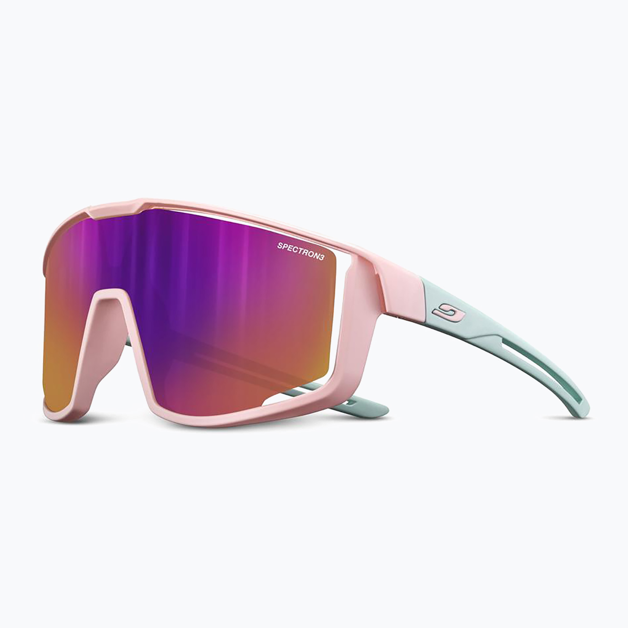 Detské slnečné okuliare Julbo Fury S Spectron matt pastel pink/pastel blue/pink flash (Fury S Spectron J5501141)