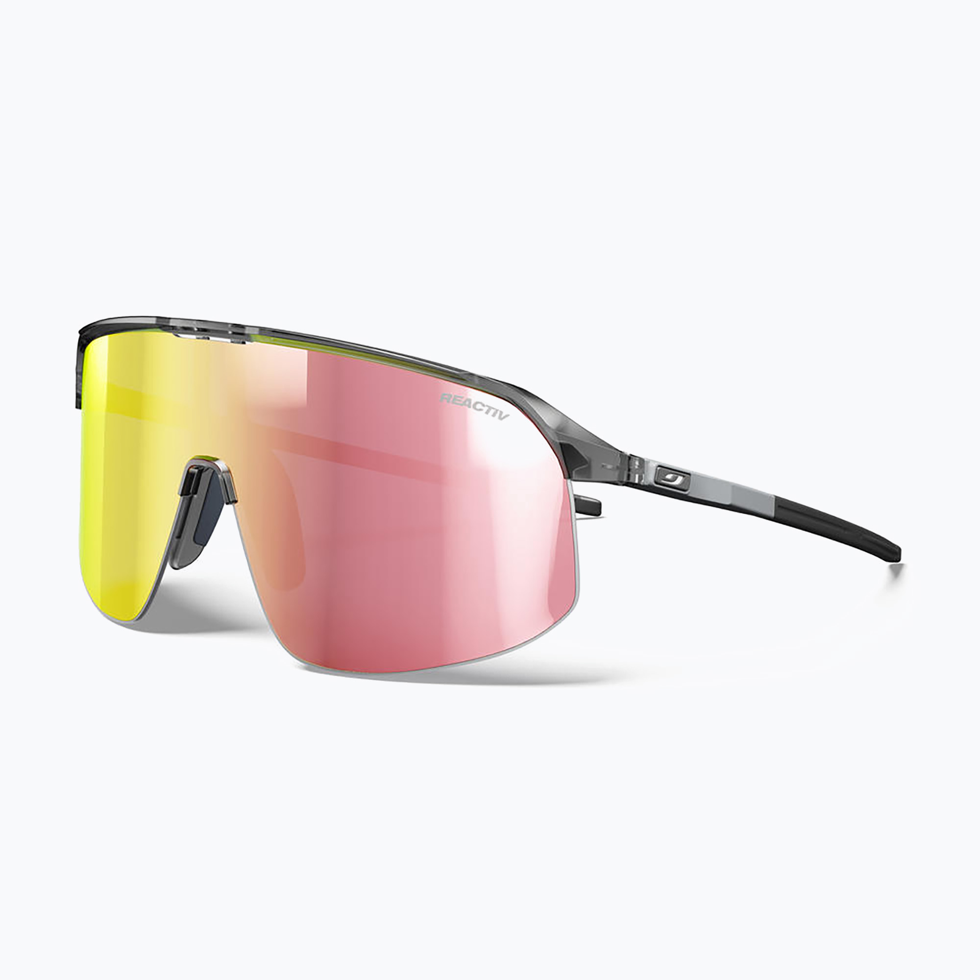 Slnečné okuliare Julbo Density Reactiv shiny translucent black/gray/multilayer pink gold
