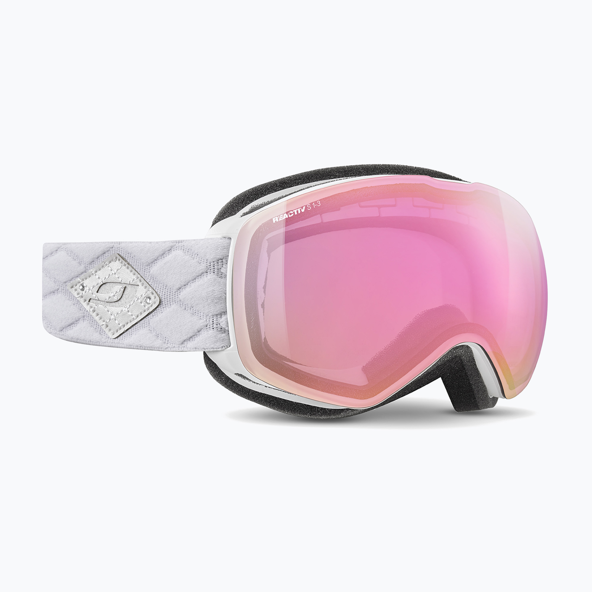 Lyžiarske okuliare Julbo Proxima Reactiv High Contrast white/ flash pink