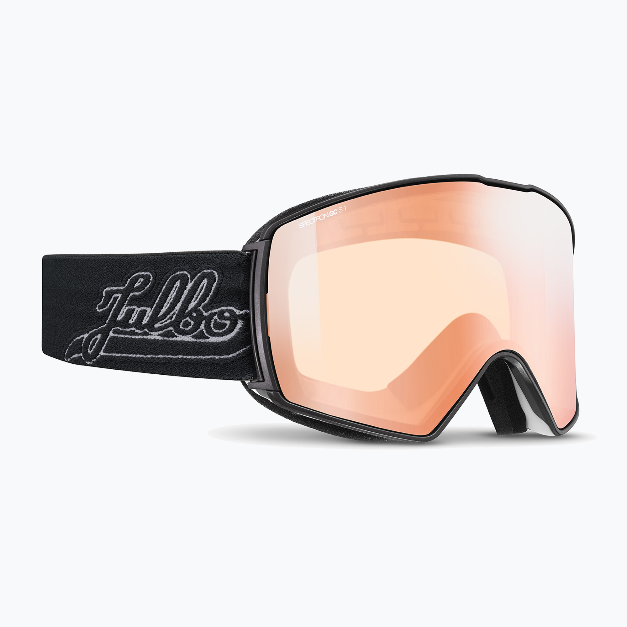 Lyžiarske okuliare Julbo Launcher Spectron Glare Control white/ black/ flash