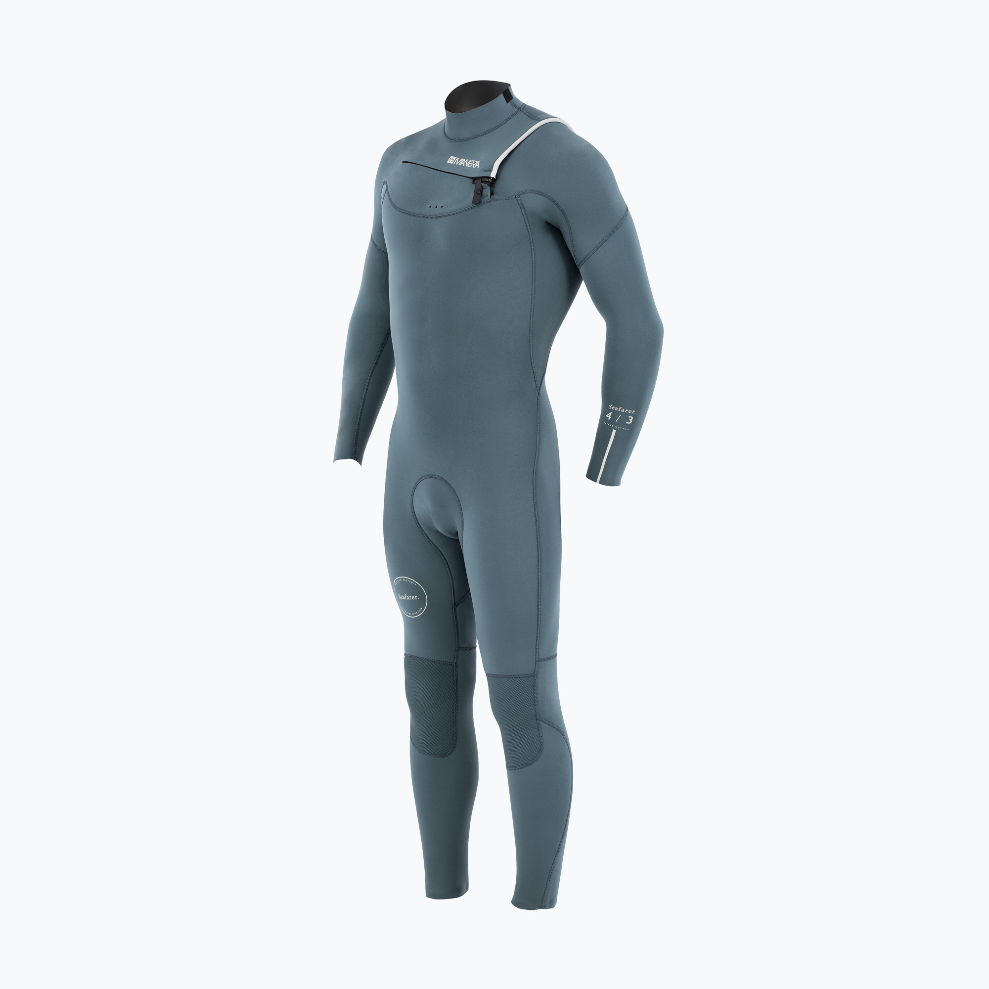 Pánsky plavecký neoprén MANERA Seafarer 4/3 mm modrý 22221 (Seafarer 4/3 mm 22221)