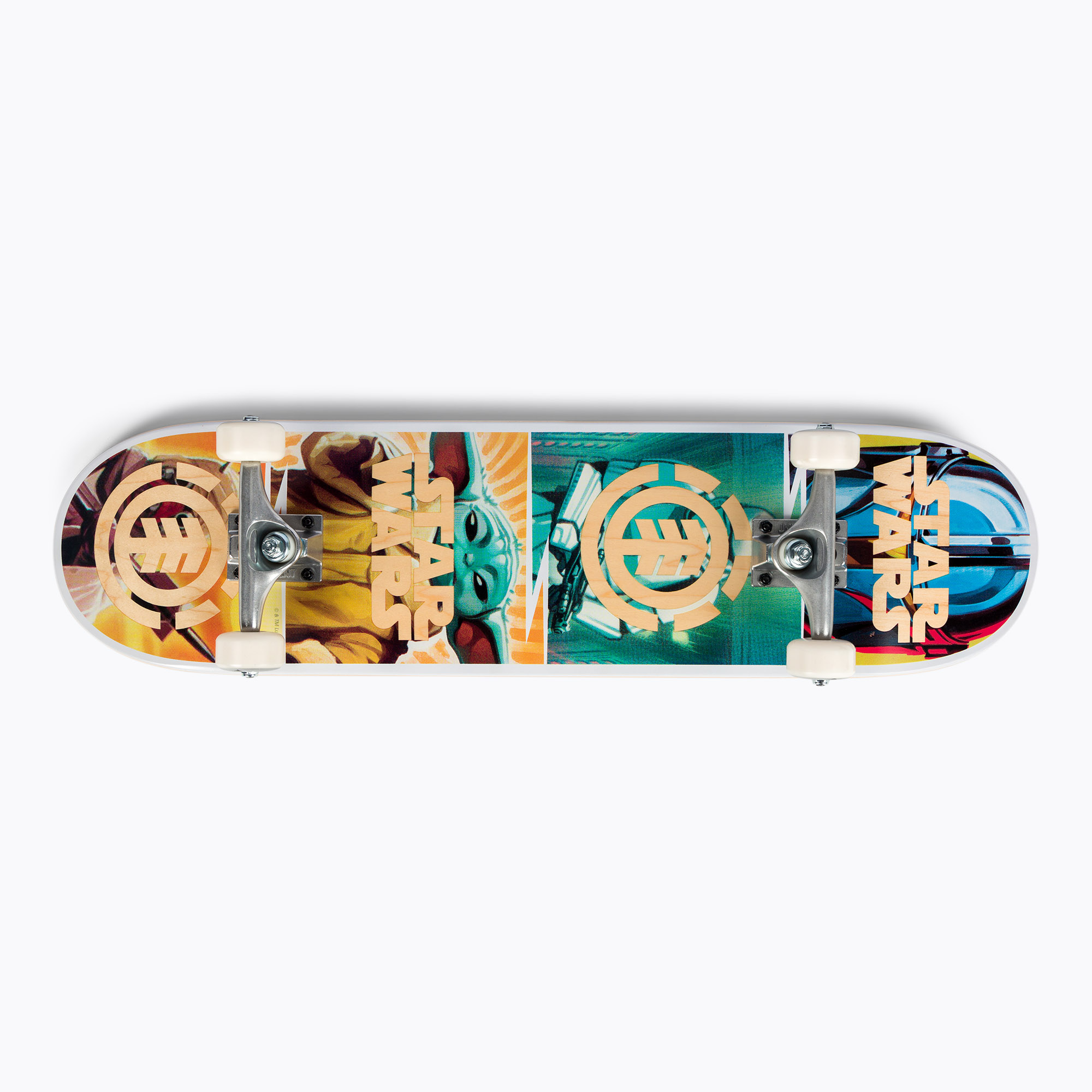 Element Mandalorian Quad klasický skateboard vo farbe 531589575