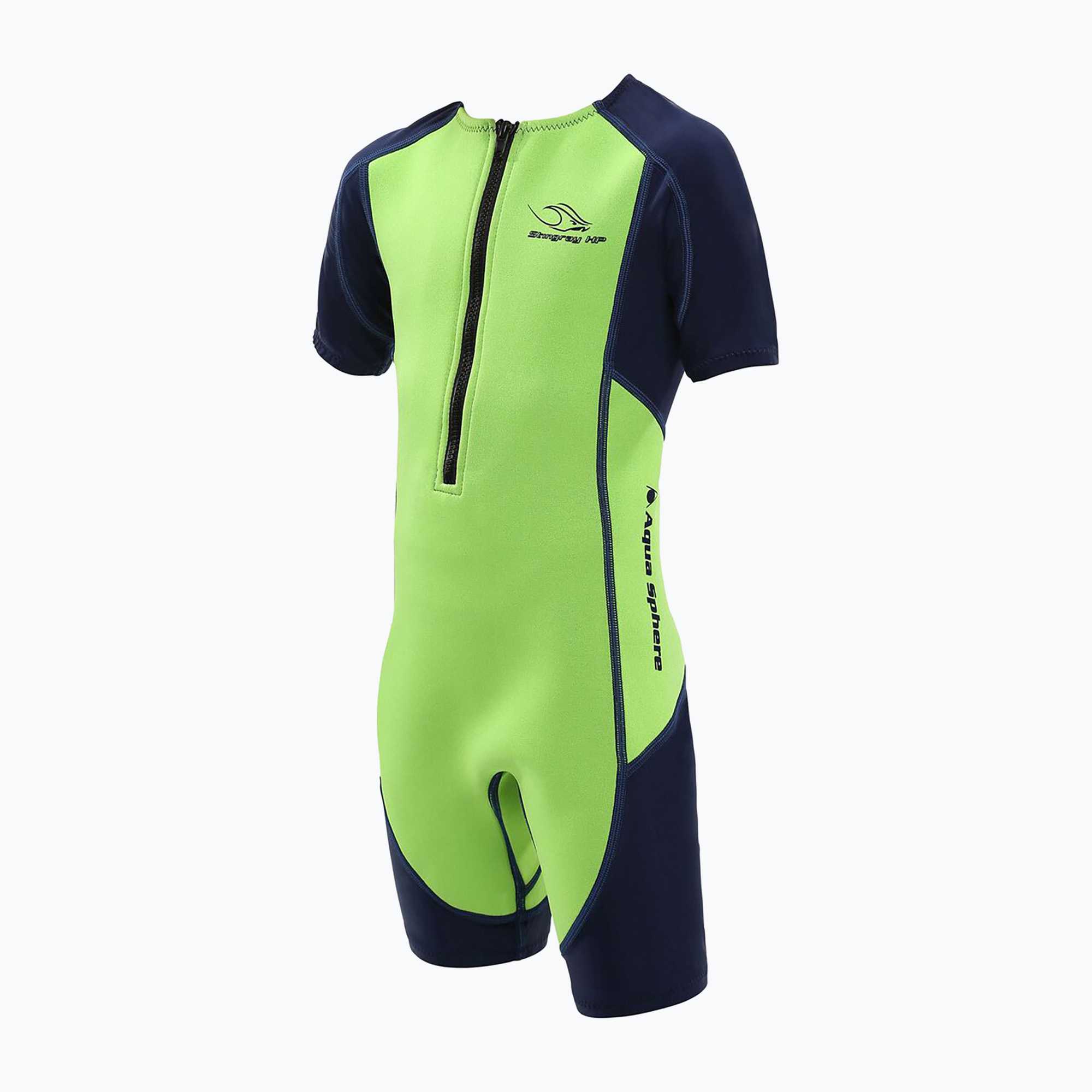 Detský neoprénový oblek Aquasphere Stingray HP2 svetlo zelená/navy blue