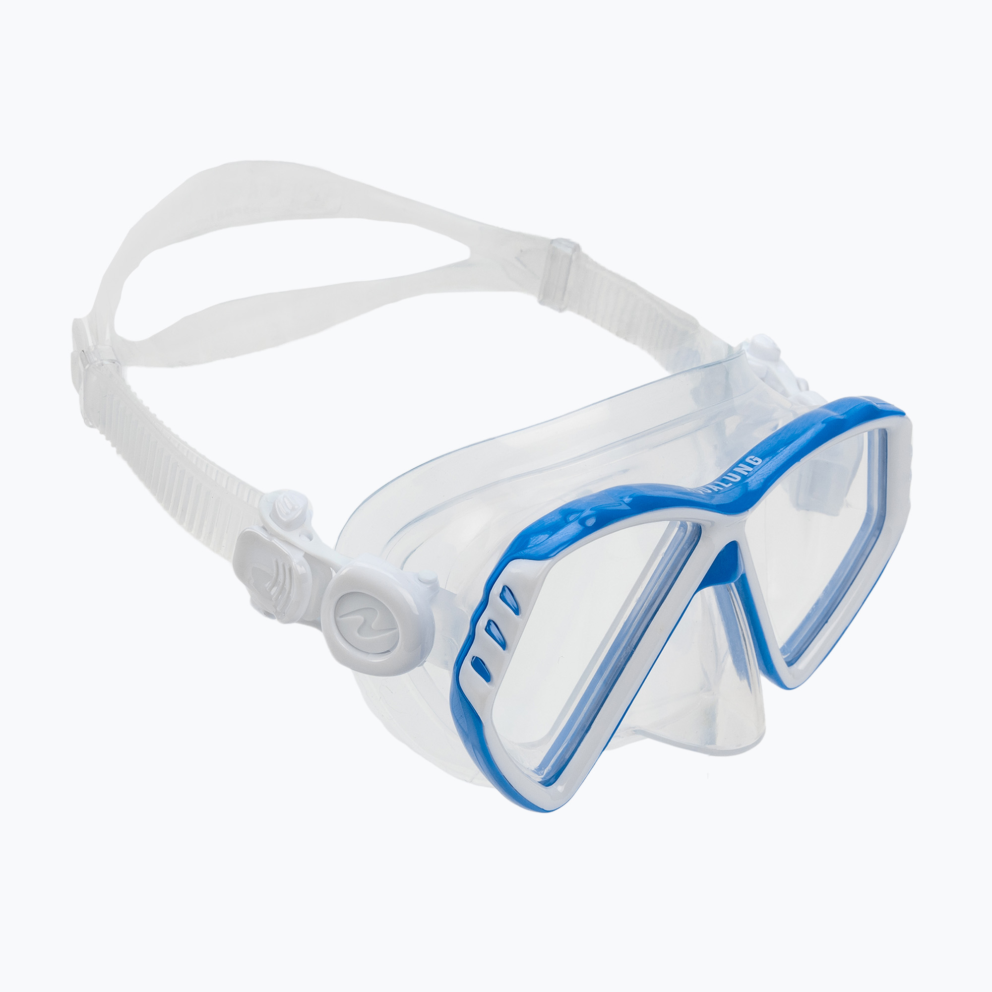 Detská potápačská maska Aqualung Cub transparentná/modrá MS5540040