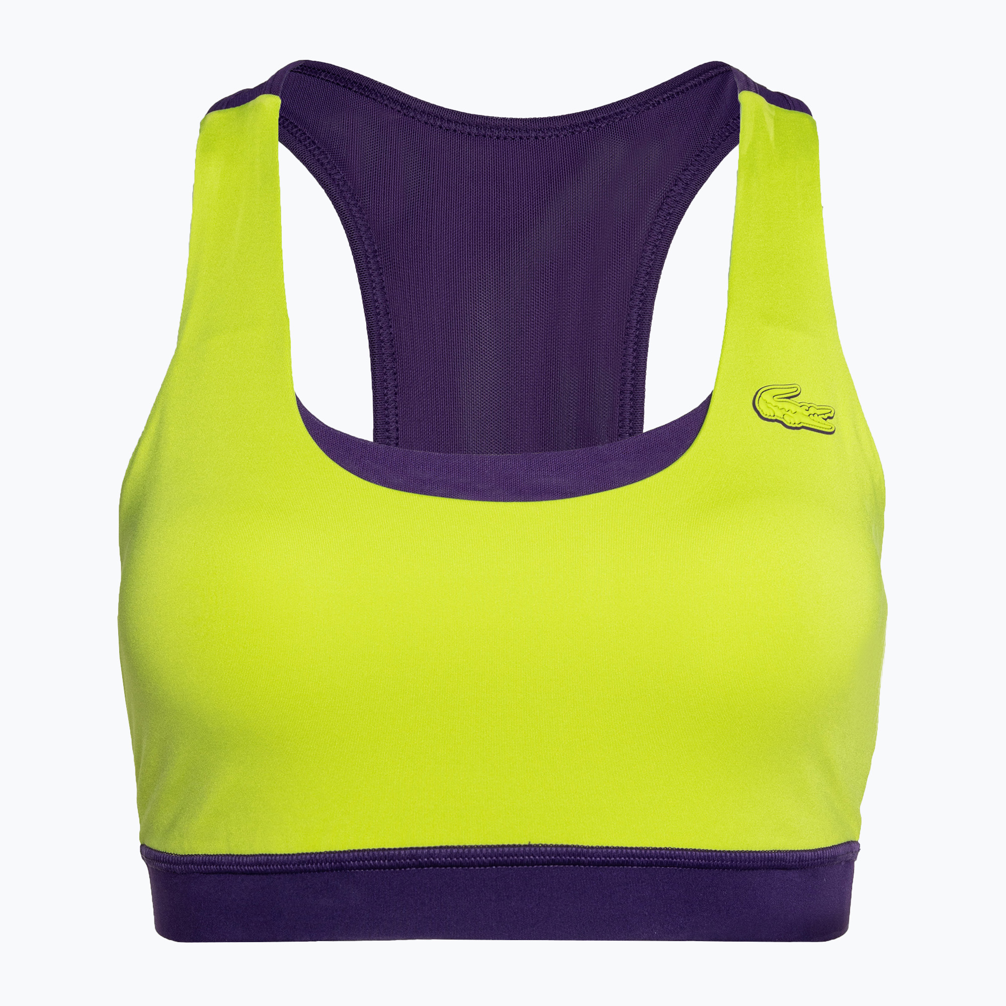 Lacoste tenisová podprsenka žltá TF9191 (TF9191)