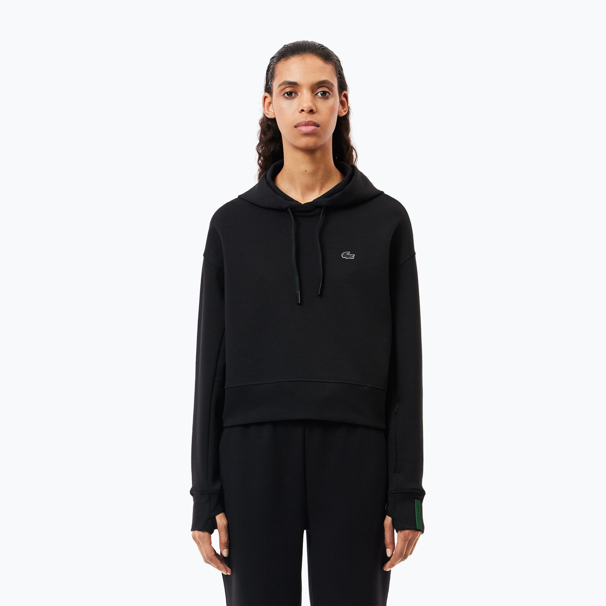 Dámska mikina Lacoste SF0281 black (SF0281)
