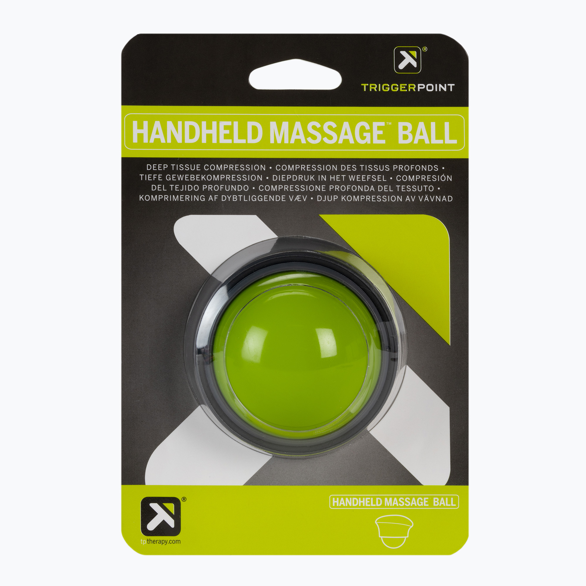 Ručná masážna lopta Trigger Point zelená 21278 (Handheld Massage Ball 21278)