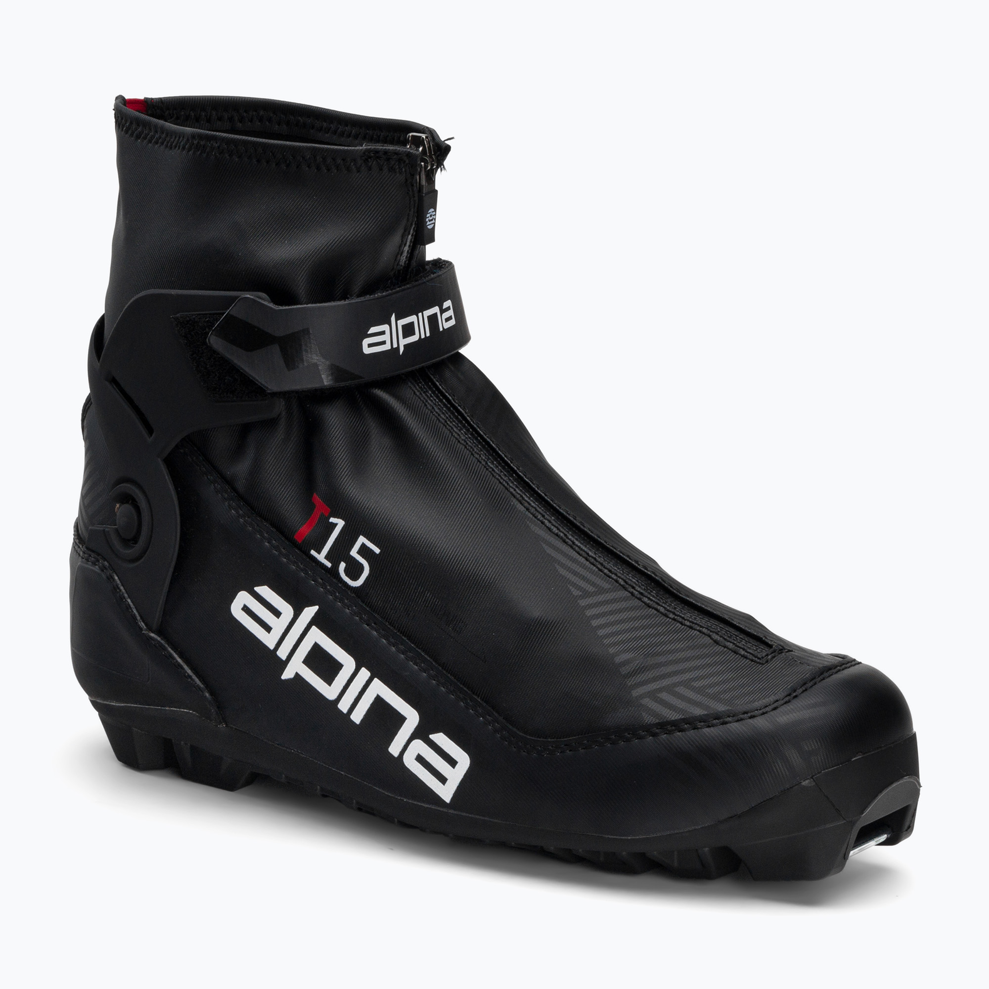 Pánske topánky na bežecké lyžovanie Alpina T 15 black/red