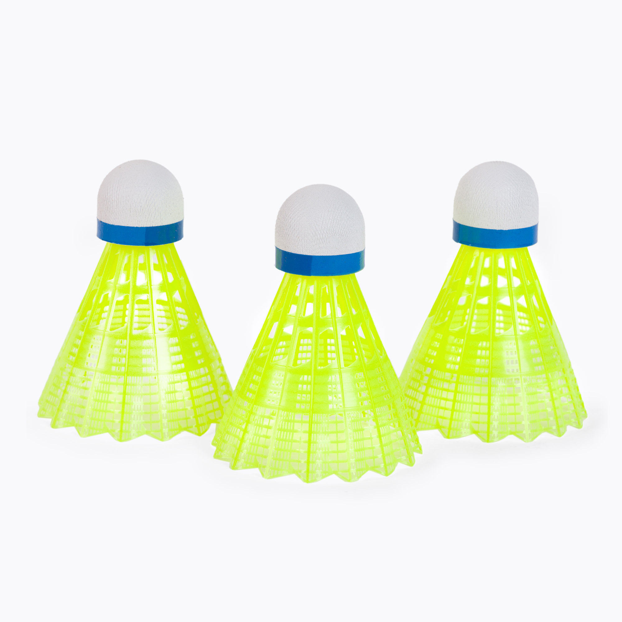 Sunflex Nylonové bedmintonové raketky 3XY 3 ks žlté 53559 (Nylon 3XY 53559)