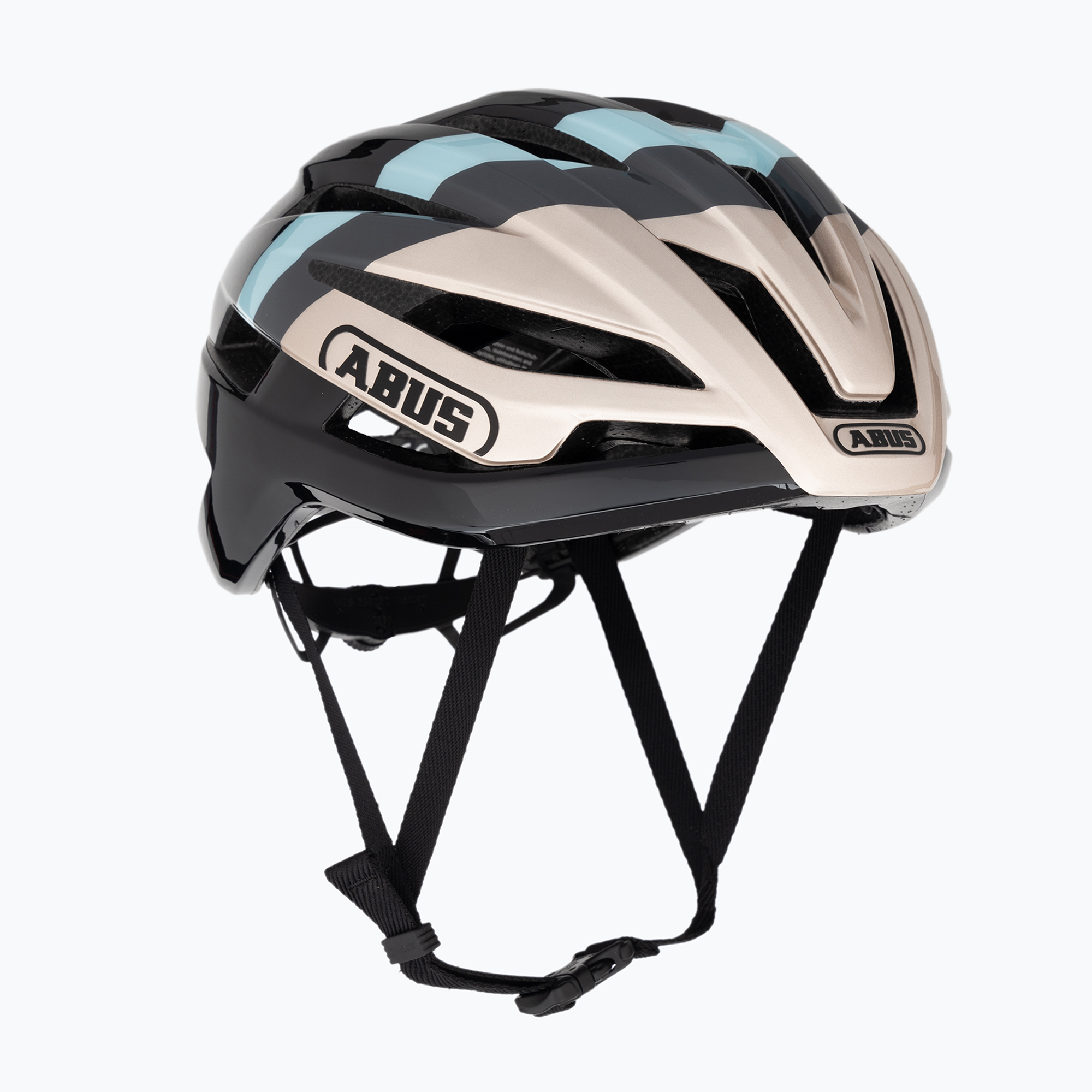 Cyklistická prilba ABUS StormChaser champagne gold (StormChaser 39910)