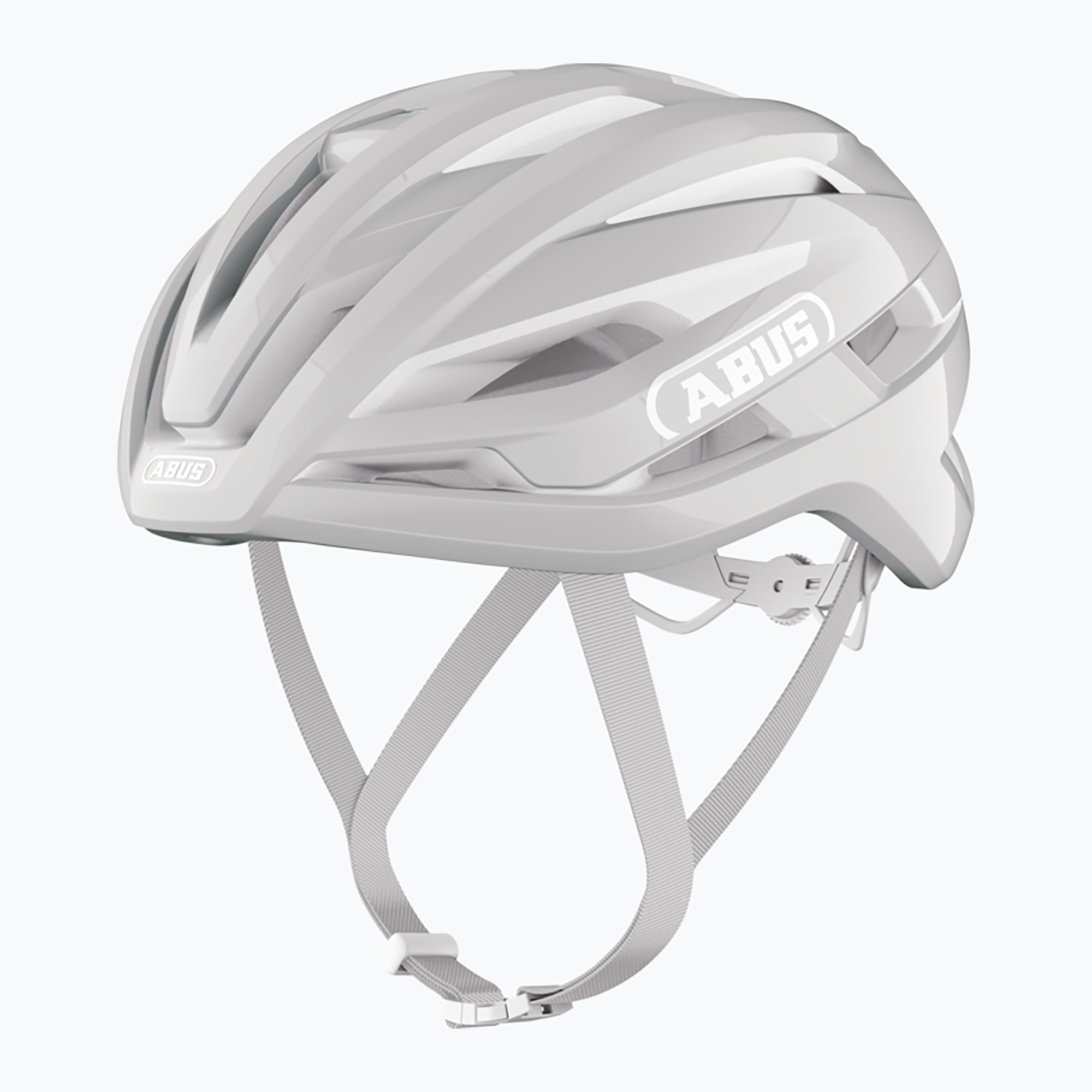 Cyklistická prilba ABUS StormChaser Ace pure grey (StormChaser Ace 40955)