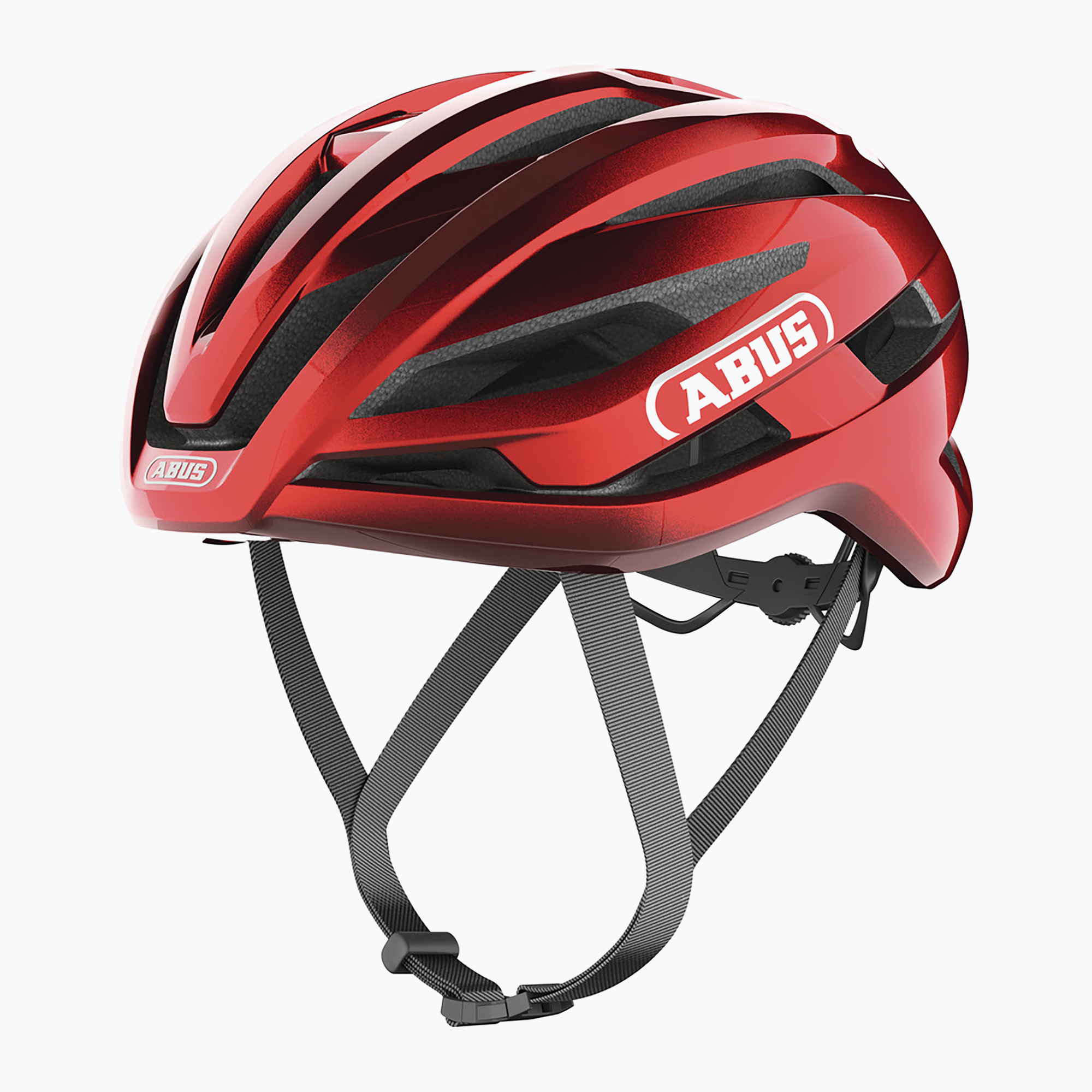 Cyklistická prilba ABUS StormChaser Ace performance red (StormChaser Ace 98049)