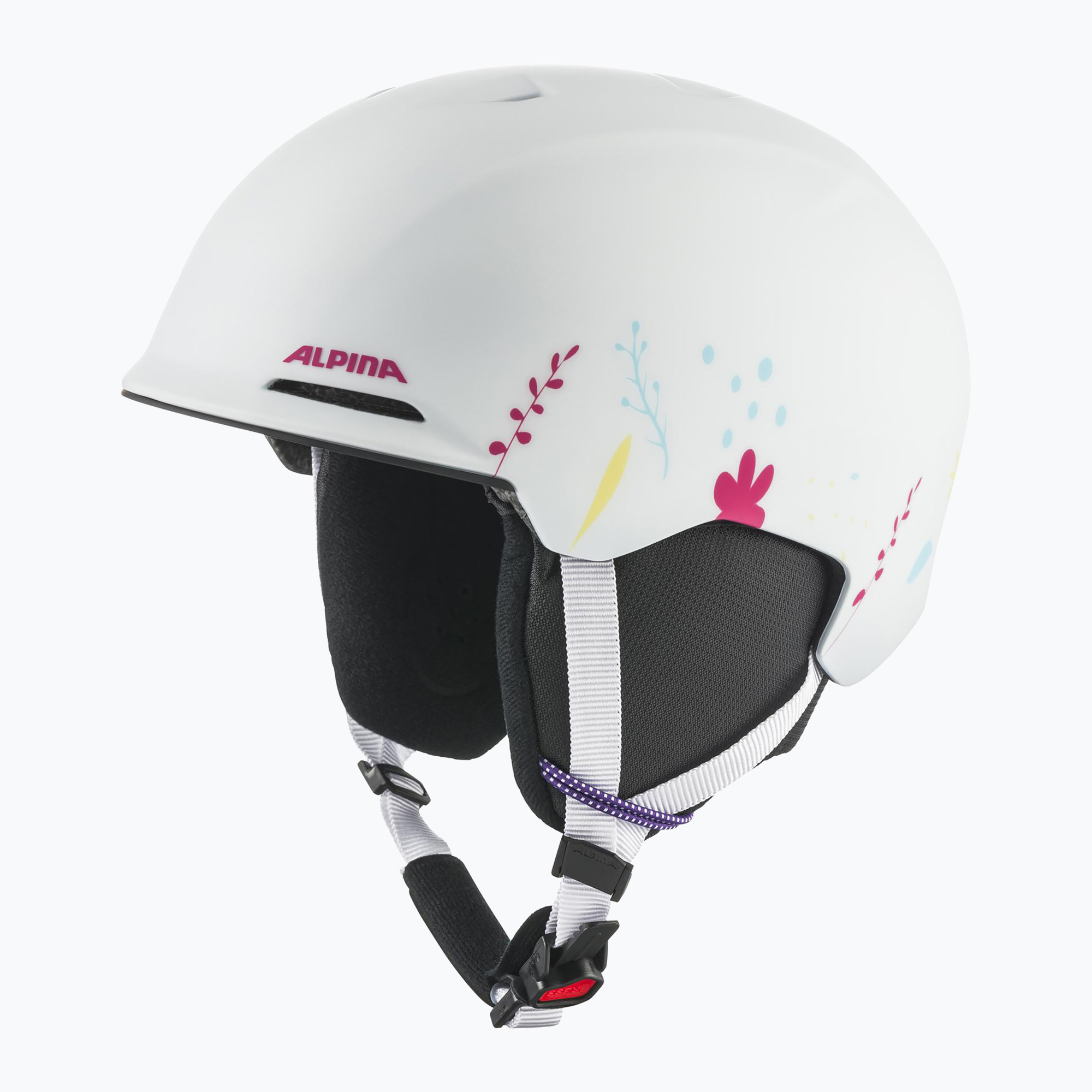 Detská lyžiarska prilba Alpina Brix white/ graphic matt