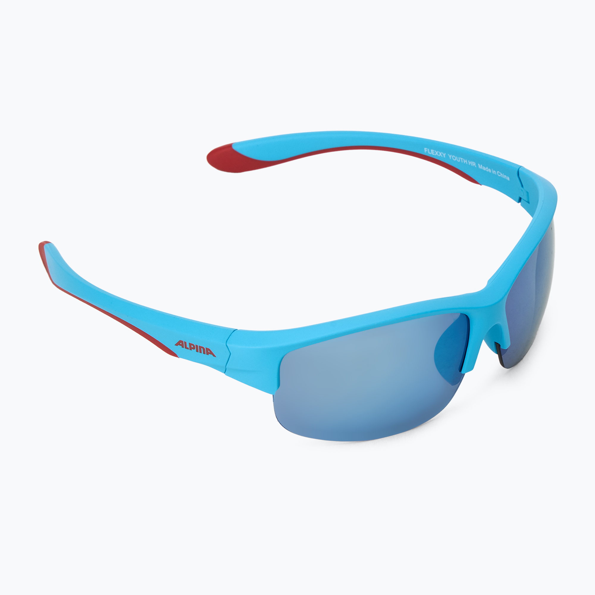 Detské slnečné okuliare Alpina Junior Flexxy Youth HR blue red matt/ blue mirror (Junior Flexxy Youth HR A8652382)