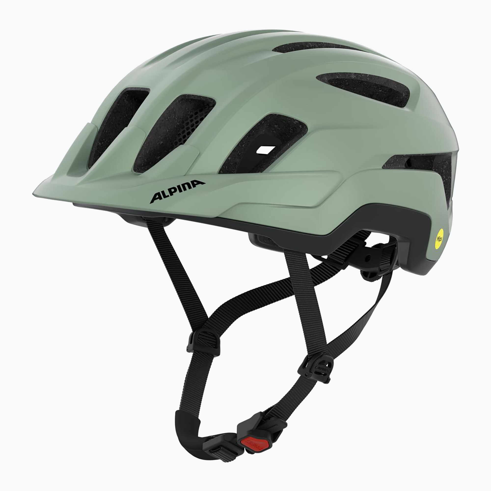 Cyklistická prilba Alpina Paranus MIPS willow green matt (Paranus MIPS A9803121)